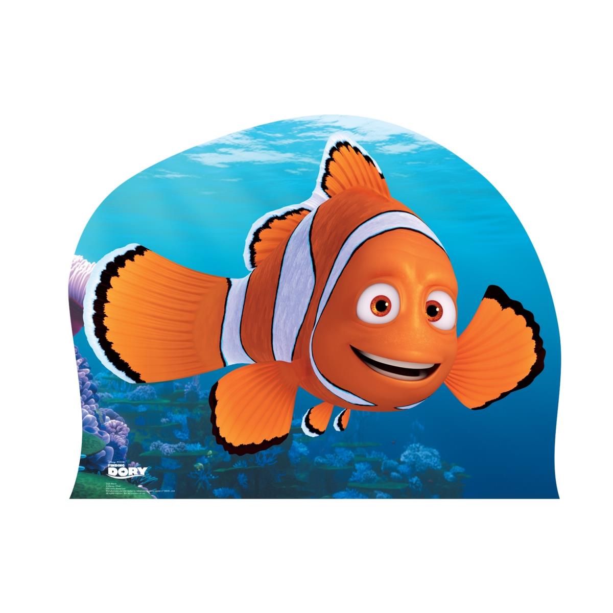 2222 32 x 40 in. Marlin - Finding Dory Cardboard Standup