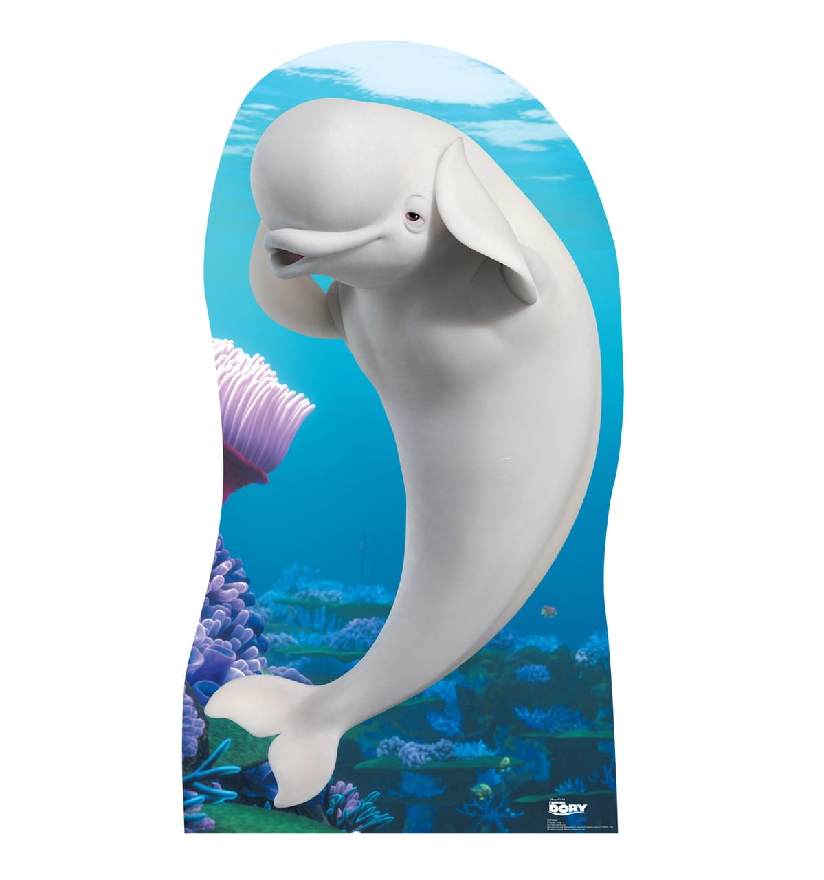 66 x 37 in. Bailey - Finding Dory Cardboard Standup