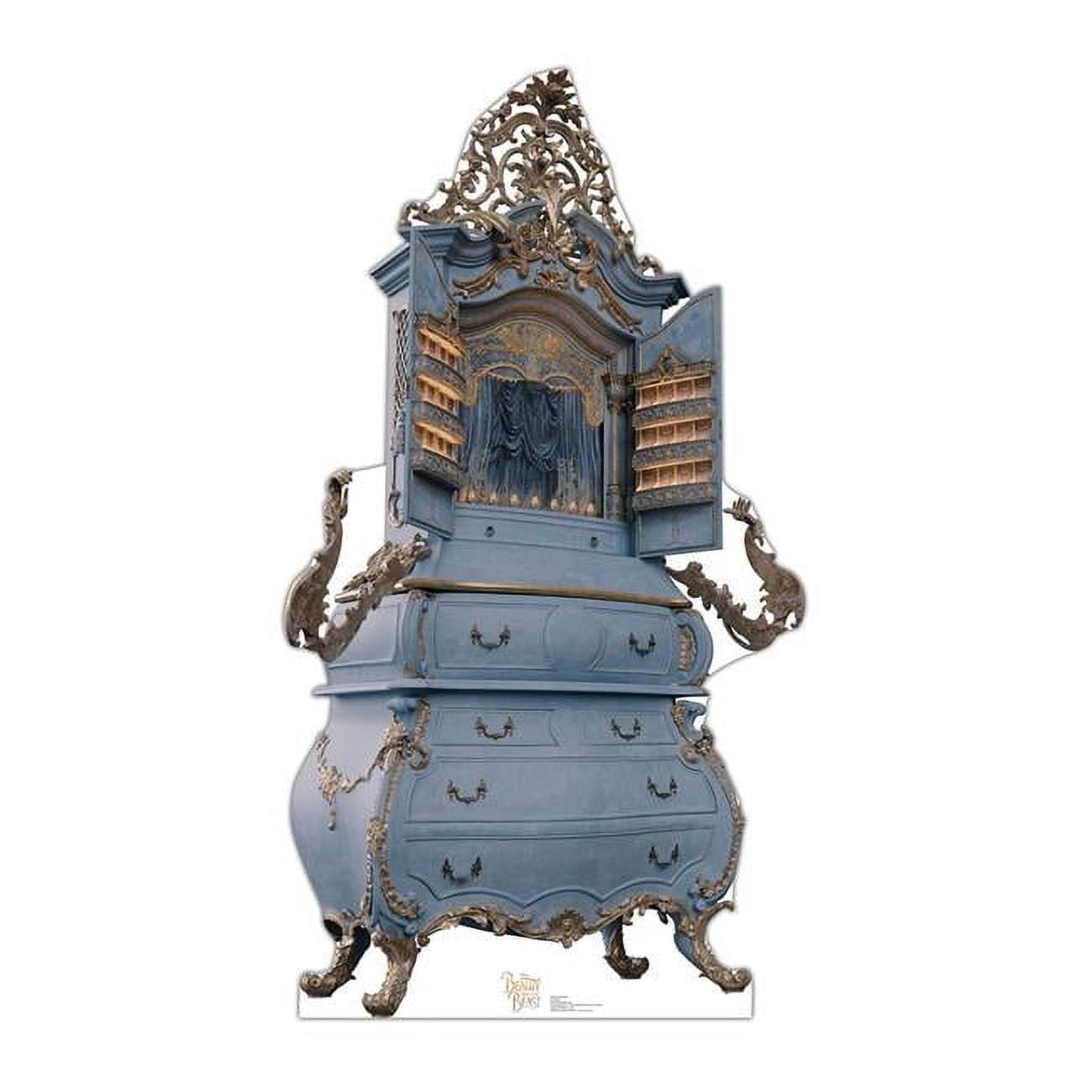 70 x 38 in. Garderobe - Disney Beauty & the Beast Live Action Cardboard Standup
