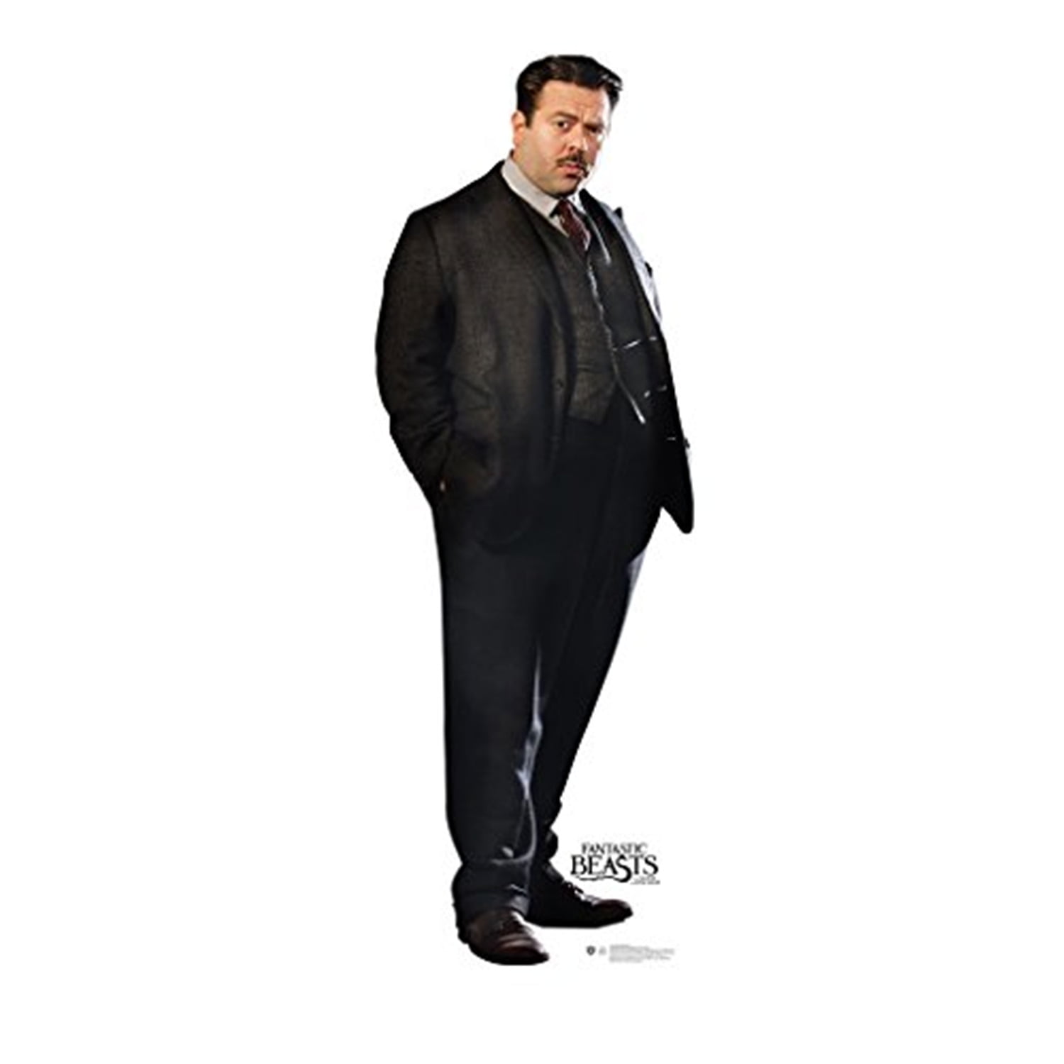 70 x 25 in. Jacob Kowalski - Fantastic Beasts Cardboard Standup