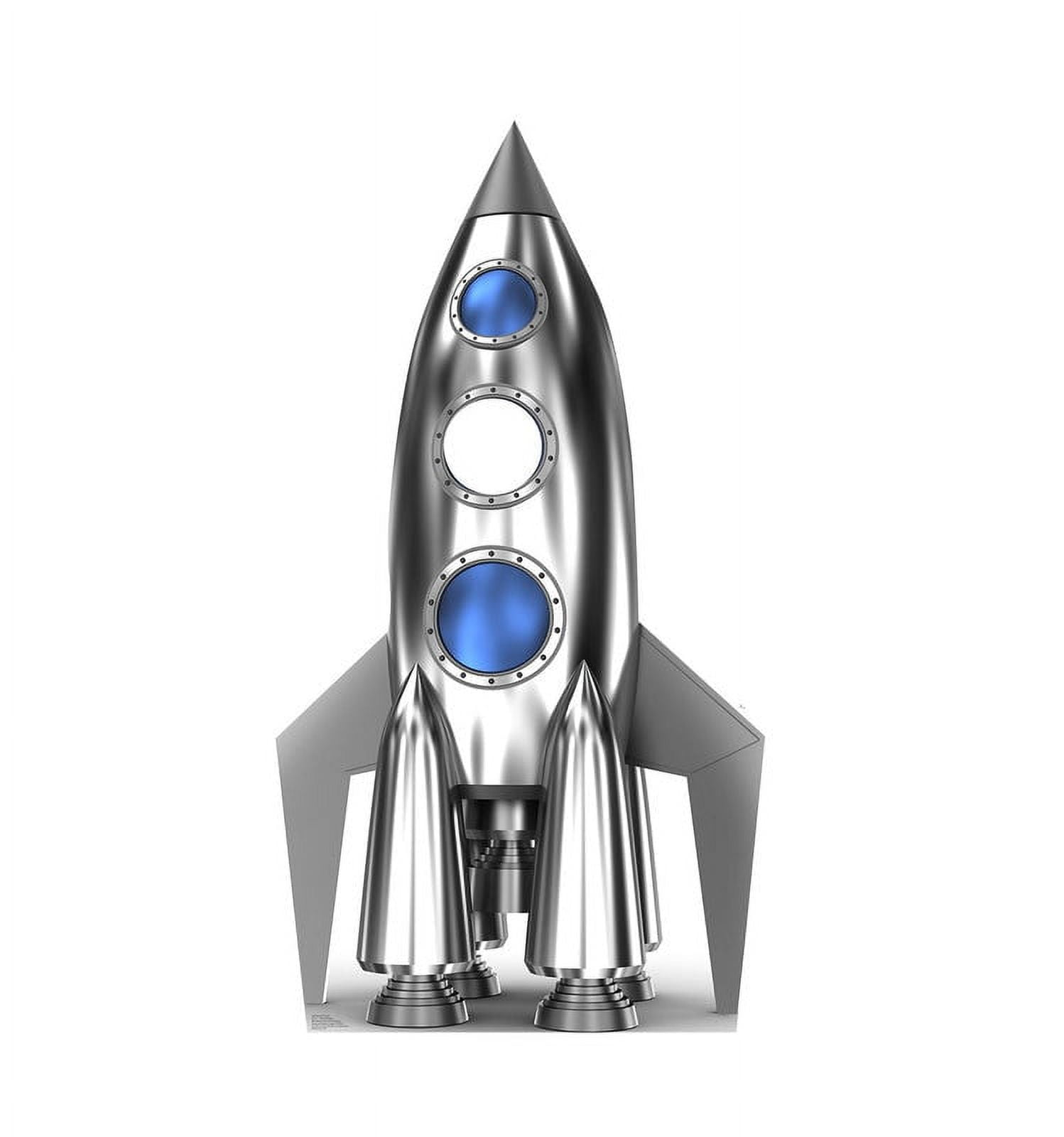 72 x 39 in. Rocket Standin Cardboard Standup