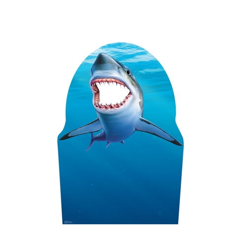 64 x 44 in. Shark Standin Cardboard Standup