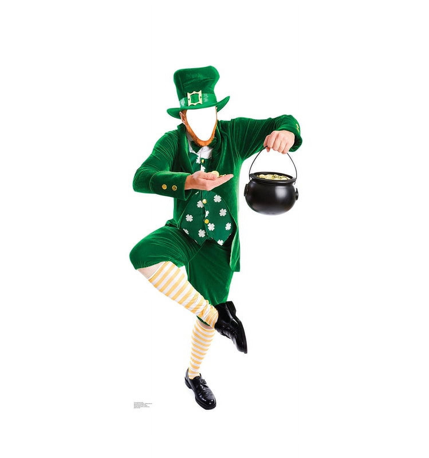 65 x 33 in. Leprechaun Standin Cardboard Standup
