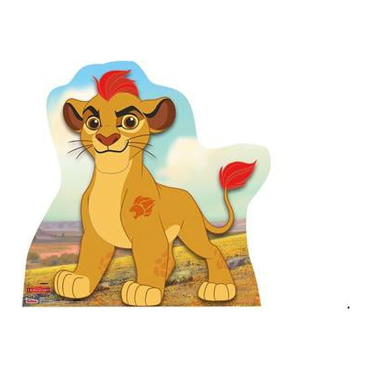 32 x 33 in. Kion - Disneys Lion Guard Cardboard Standup