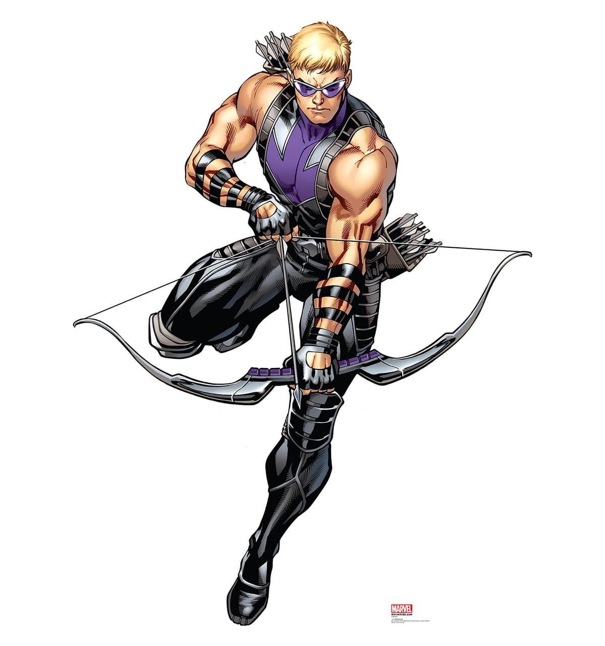 60 x 45 in. Hawkeye - Avengers Animated Cardboard Standup