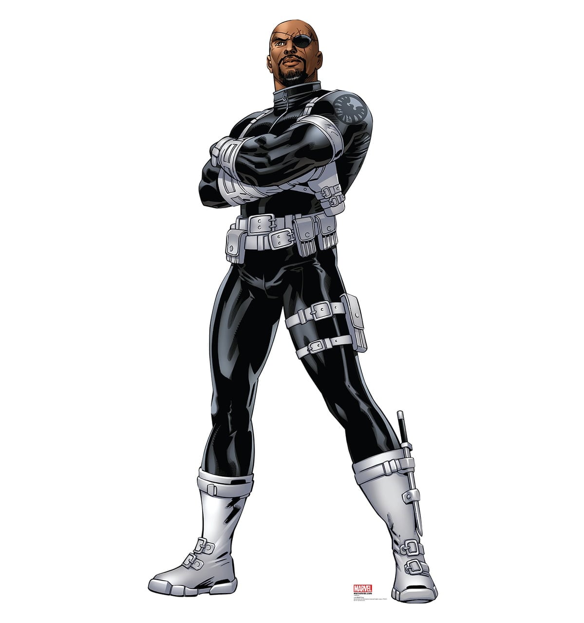 Nick Fury - Avengers Animated Cardboard Standup