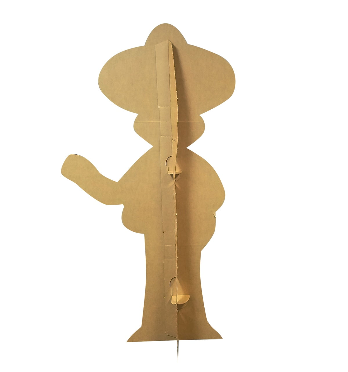 68 x 36 in. Day of The Dead Guitar Player Cardboard Standup