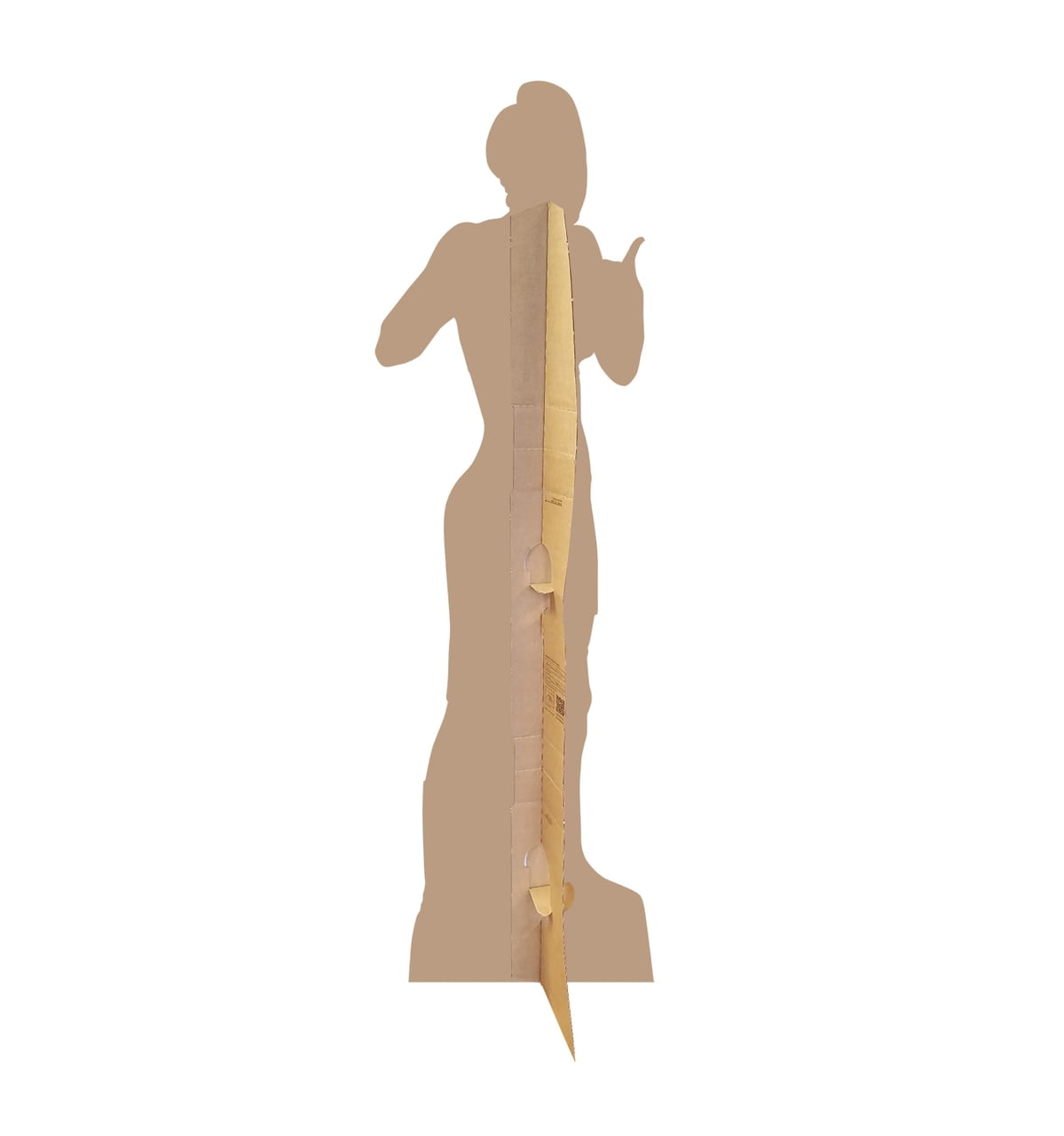 66 x 20 in. Bayley - WWE Cardboard Standup