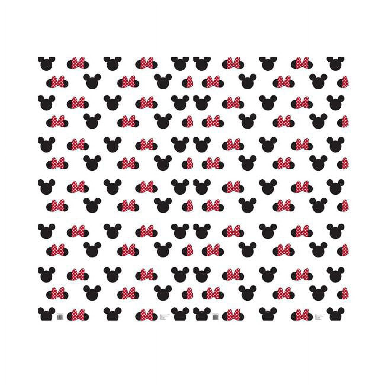 76 x 92 in. Mickey & Minnie Ears Step & Repeat - Double Wide Cardboard Standup