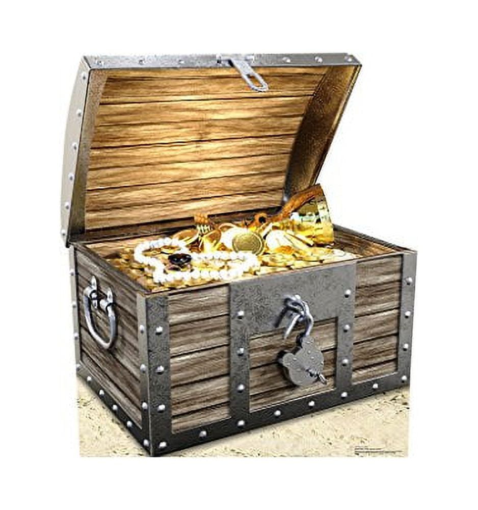 Picture of Advanced Graphics 2457 44 x 39 in. Treasure Chest Cardboard Standup