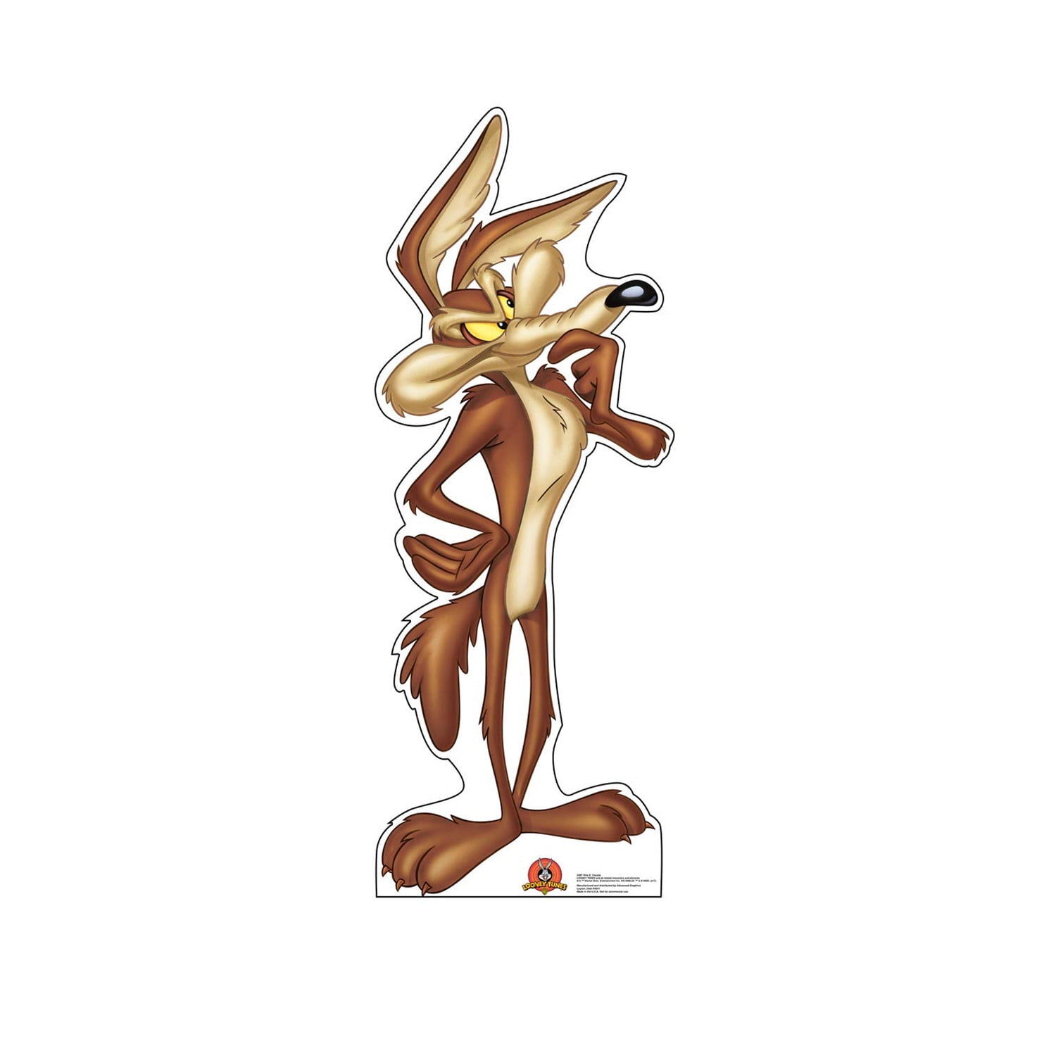 52 x 20 in. Wile E. Coyote - Looney Tunes Cardboard Standup