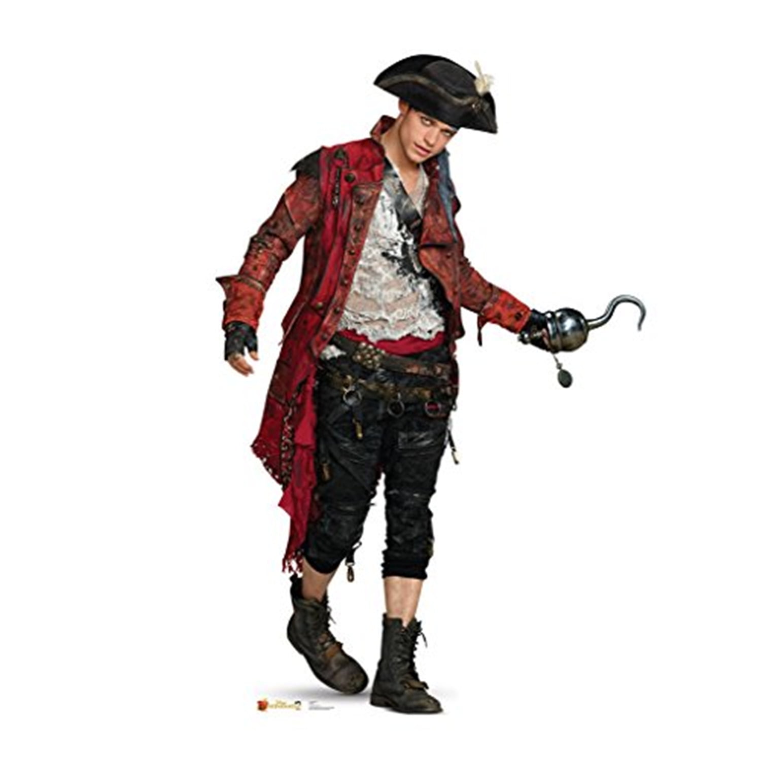 69 x 45 in. Harry Hook - Disneys Descendants 2 Cardboard Standup