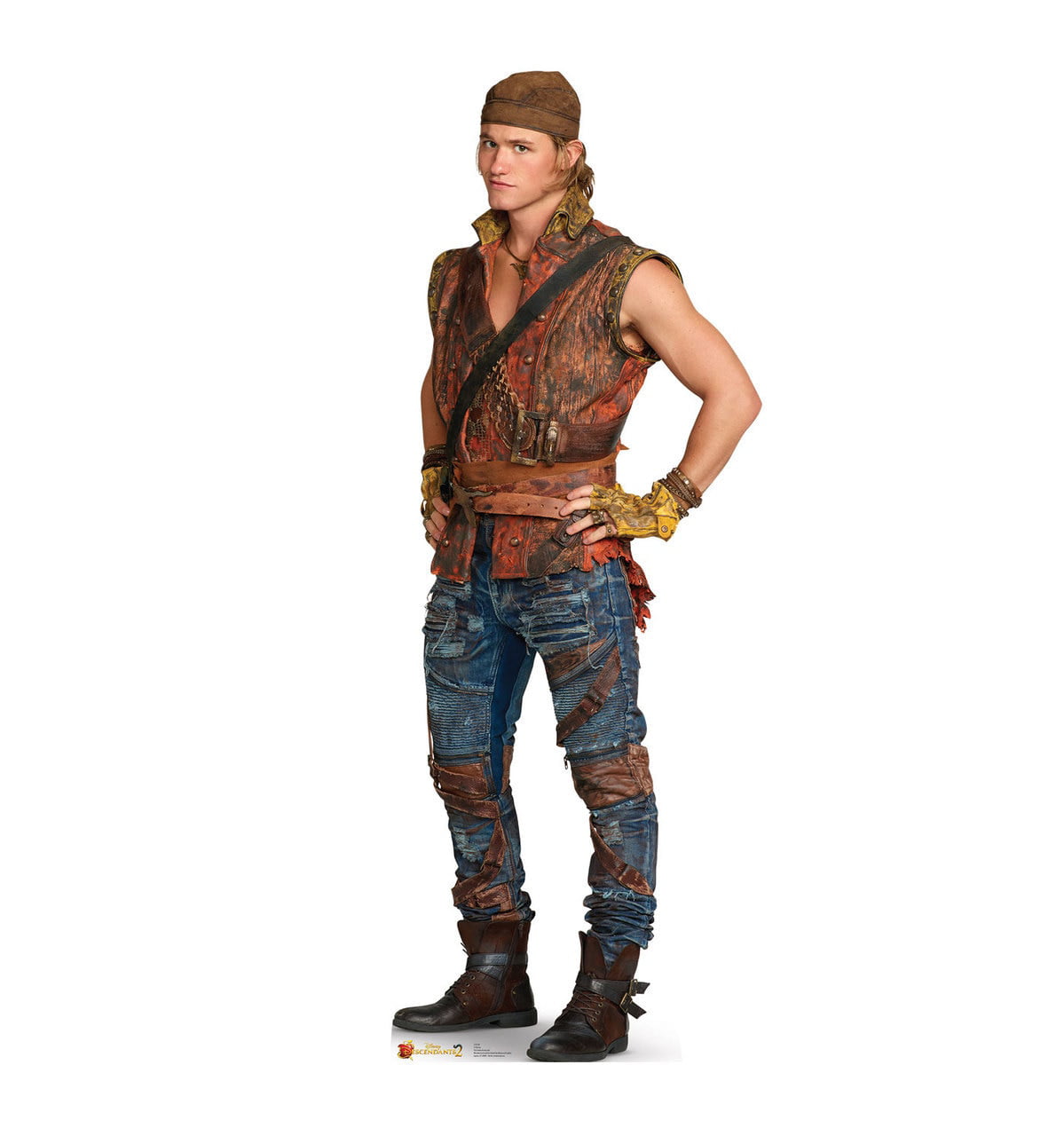 70 x 26 in. Gil - Disneys Descendants 2 Cardboard Standup