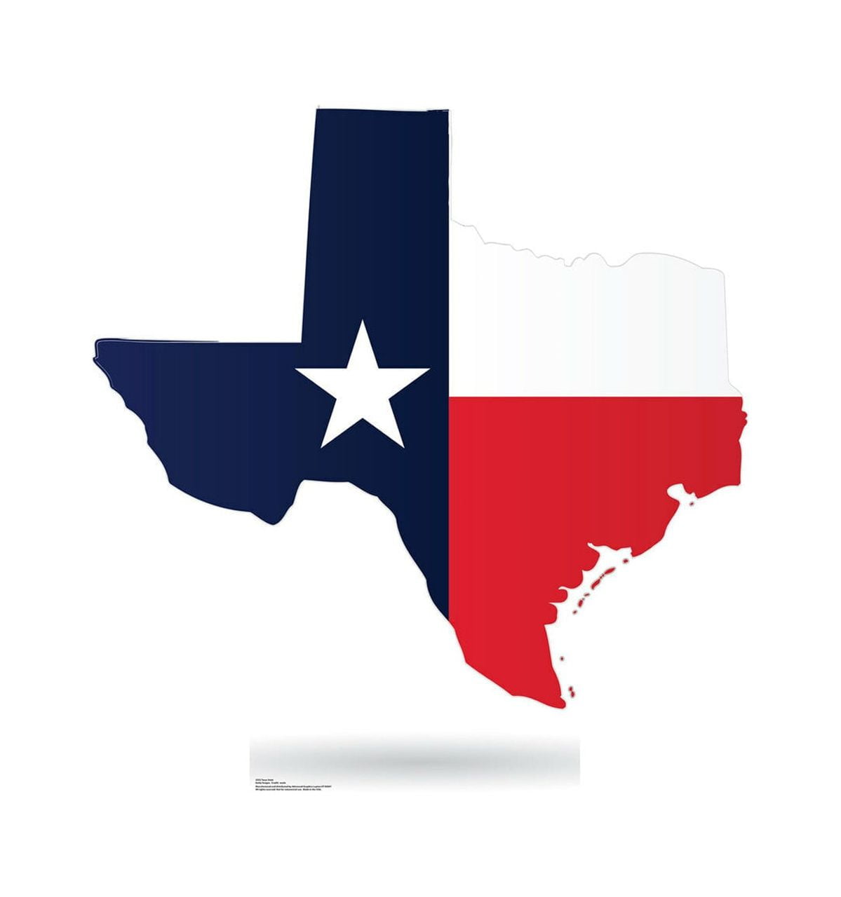 Texas State Standup Cardboard Standup