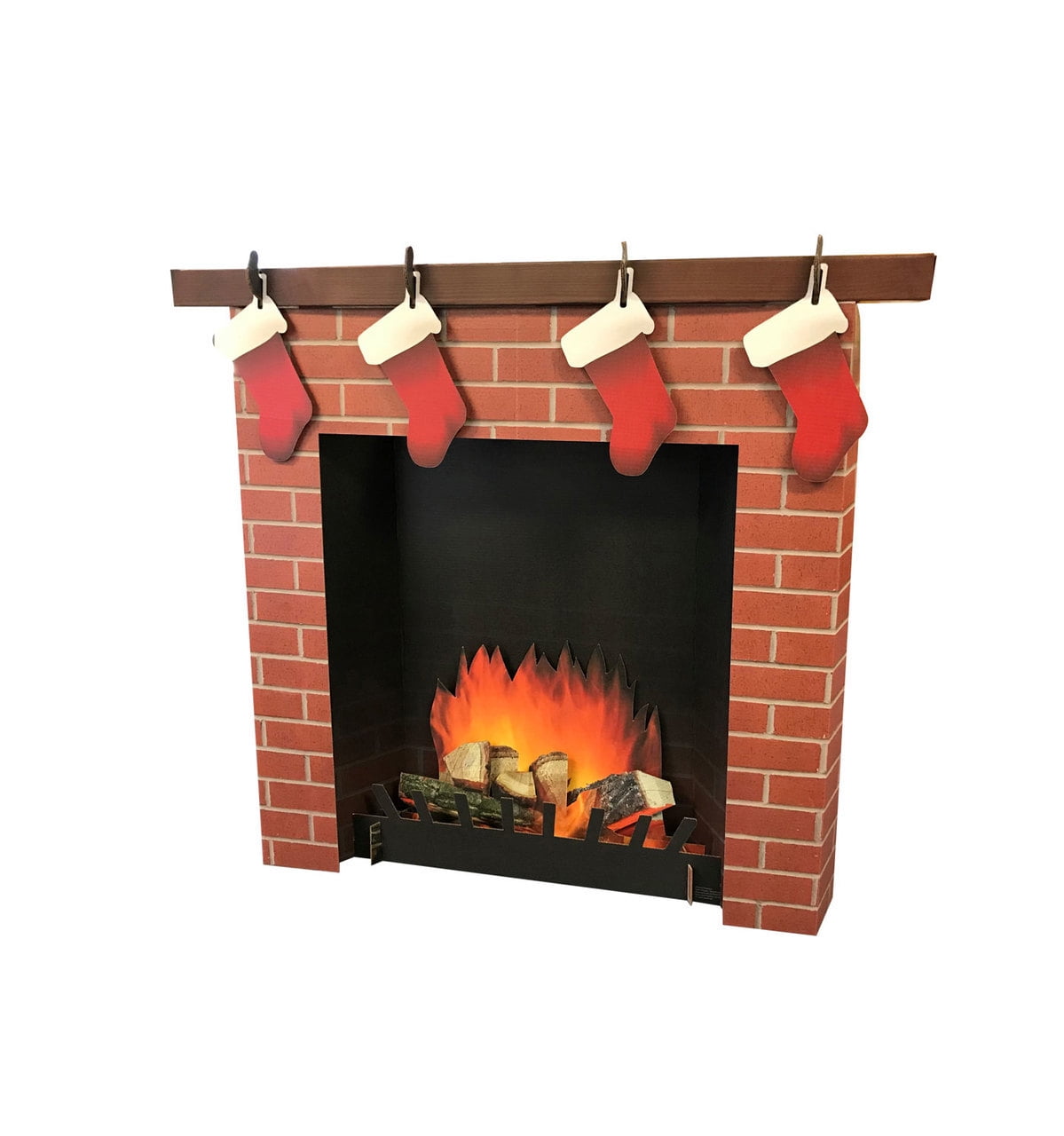 Picture of Advanced Graphics 2569 45 x 50 x 6 in. 3D Fireplace Wall Decal