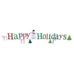 Picture of Advanced Graphics 2580 25 x 18 in. Happy Holidays Outdoor Yard Signs