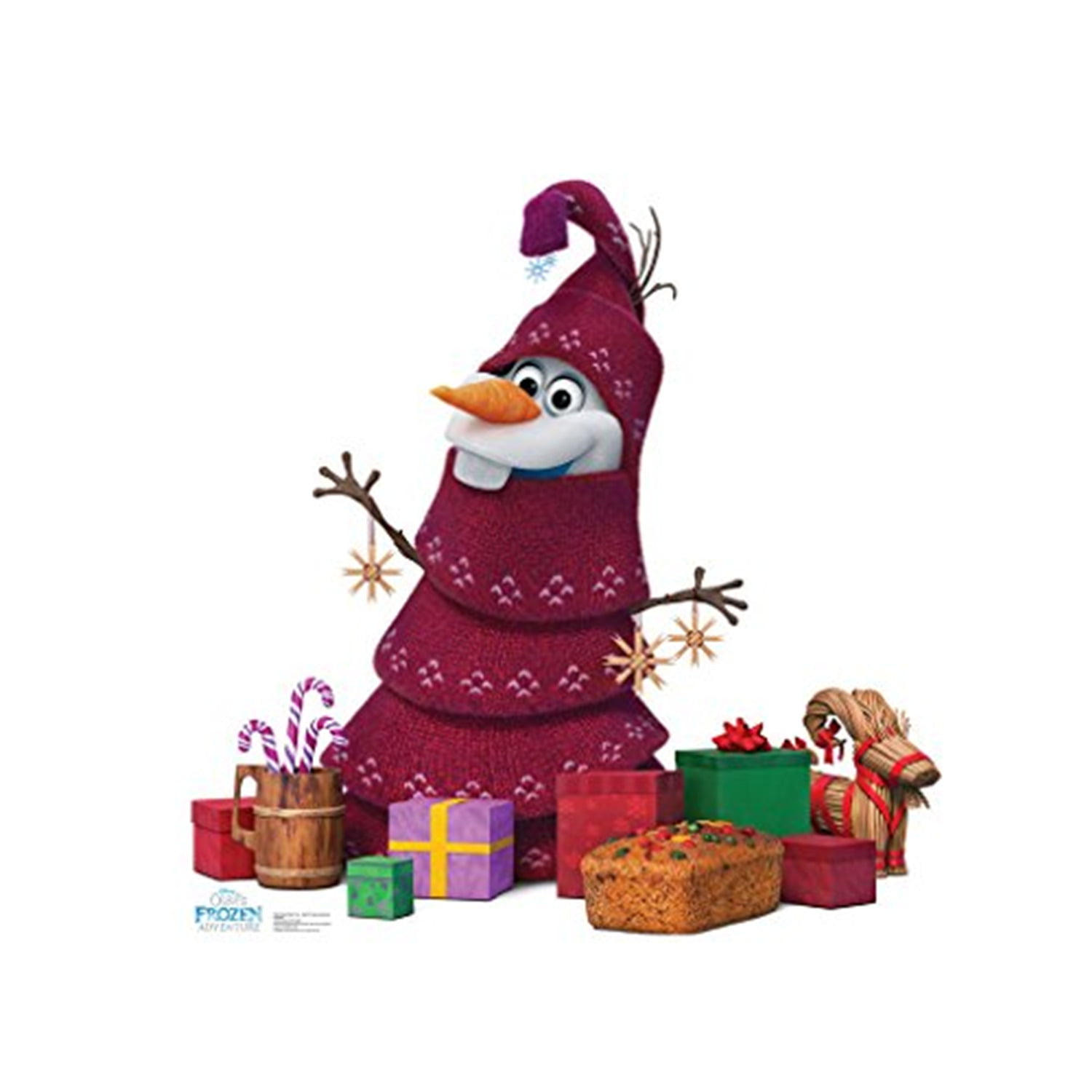 Picture of Advanced Graphics 2590 45 x 44 in. Olaf Knitted Tree - Disneys Olafs Frozen Adventure