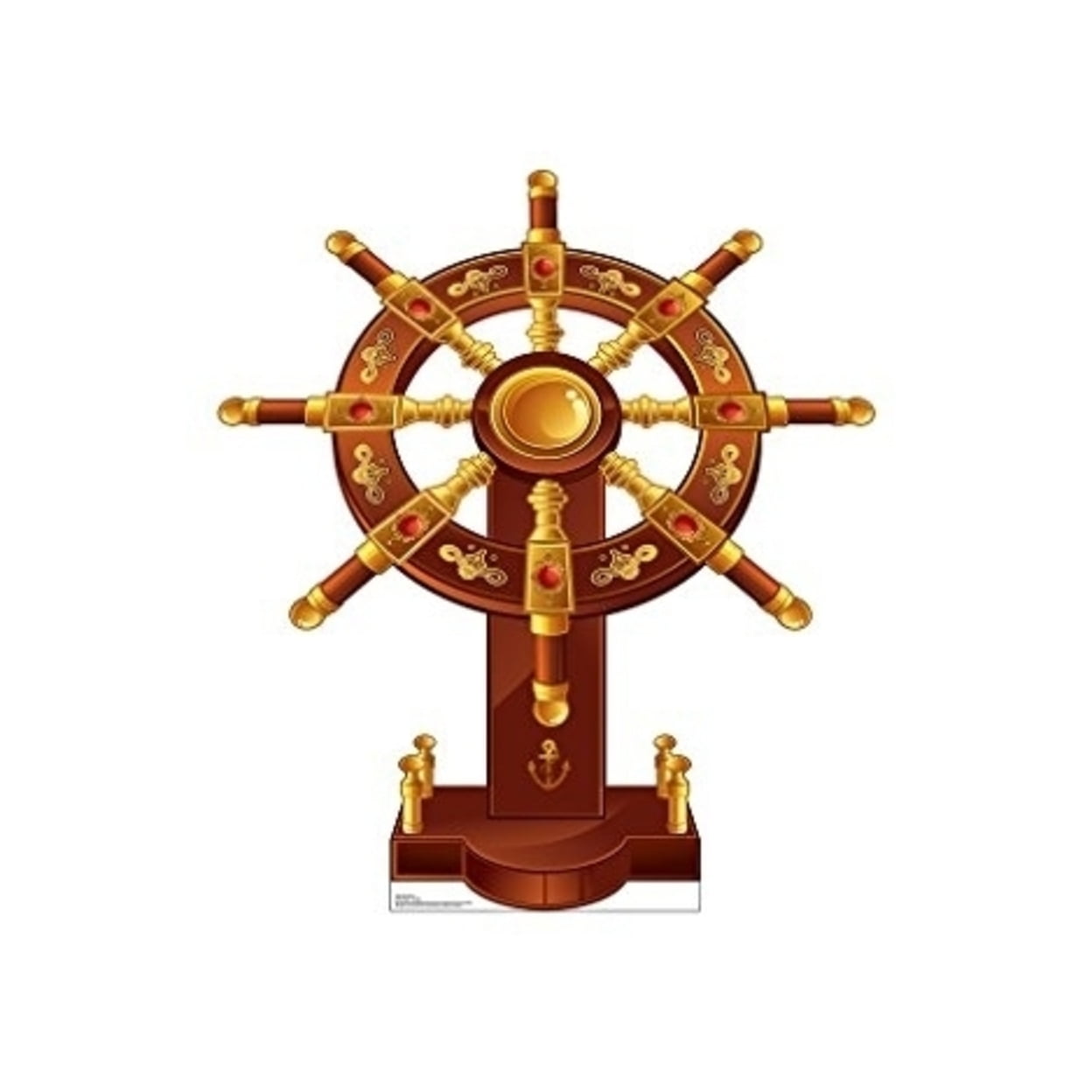 Picture of Advanced Graphics 2690 50 x 44 in. Ships Wheel Wall Decal