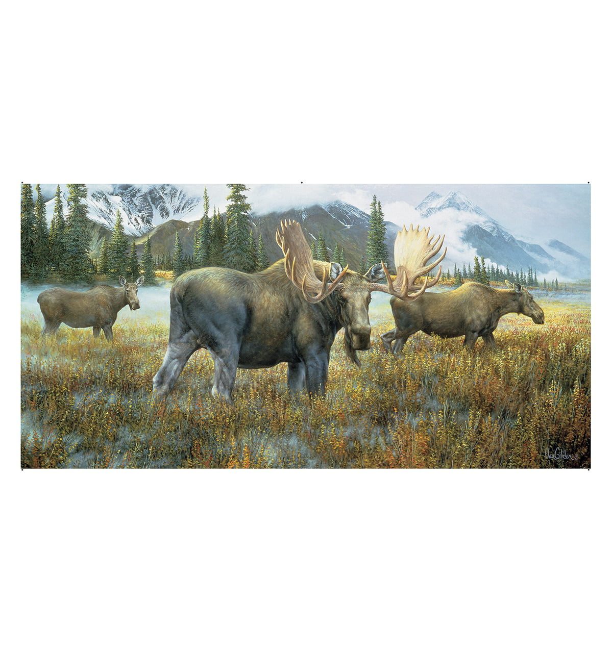 Picture of Advanced Graphics WJ1212 48 in. Moose Wall Decal