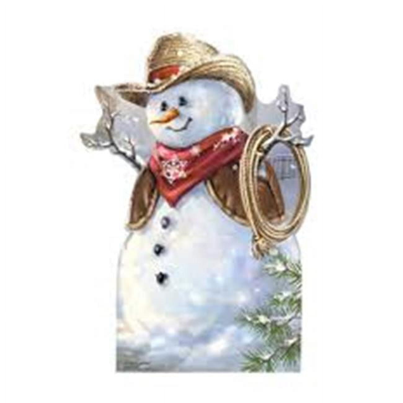Picture of Advanced Graphics WJ1272 24 x 36 in. Build Your Own Snowman Walljammer