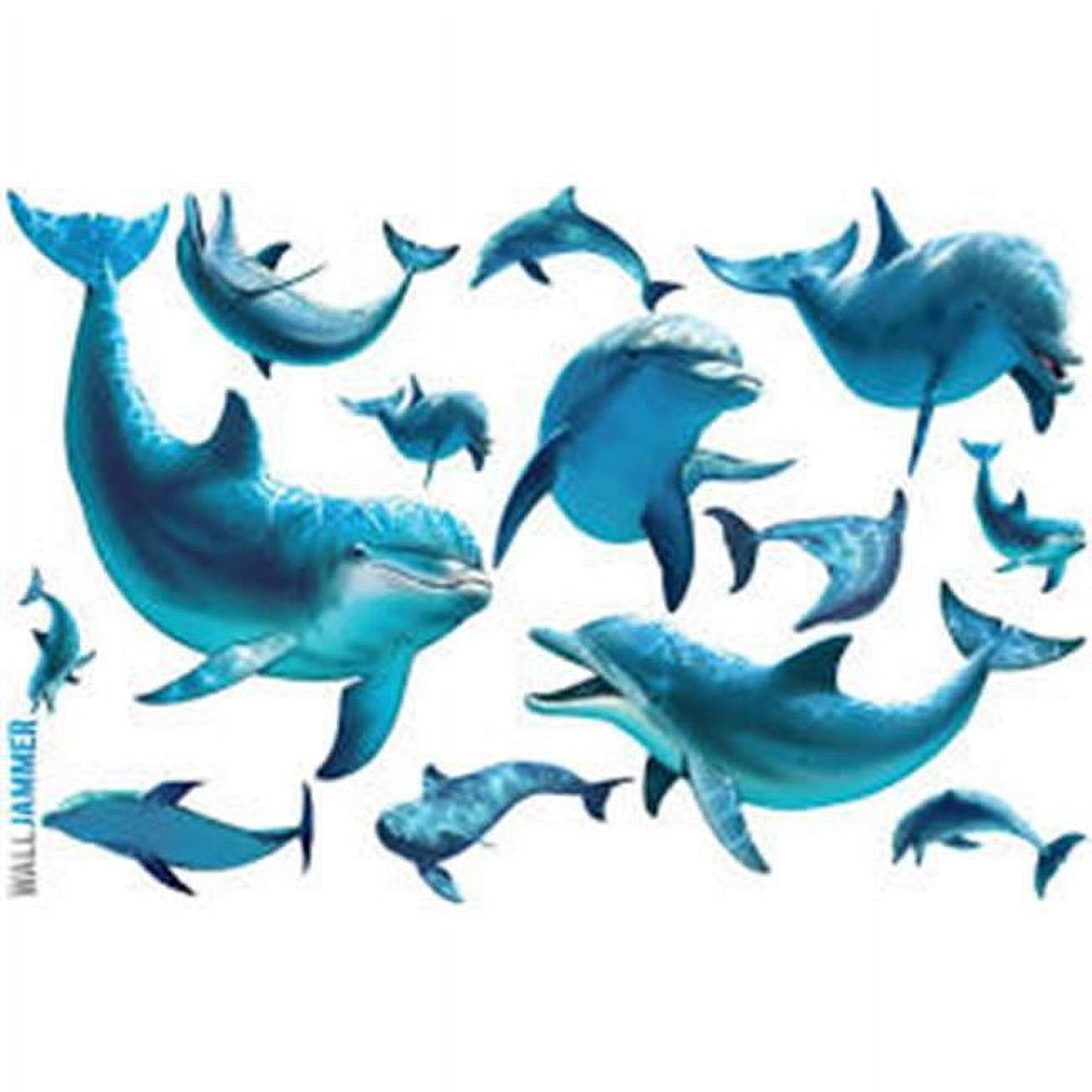WJ-Dolphins 2x3 2 x 3 in. Dolphins Wall Jammer