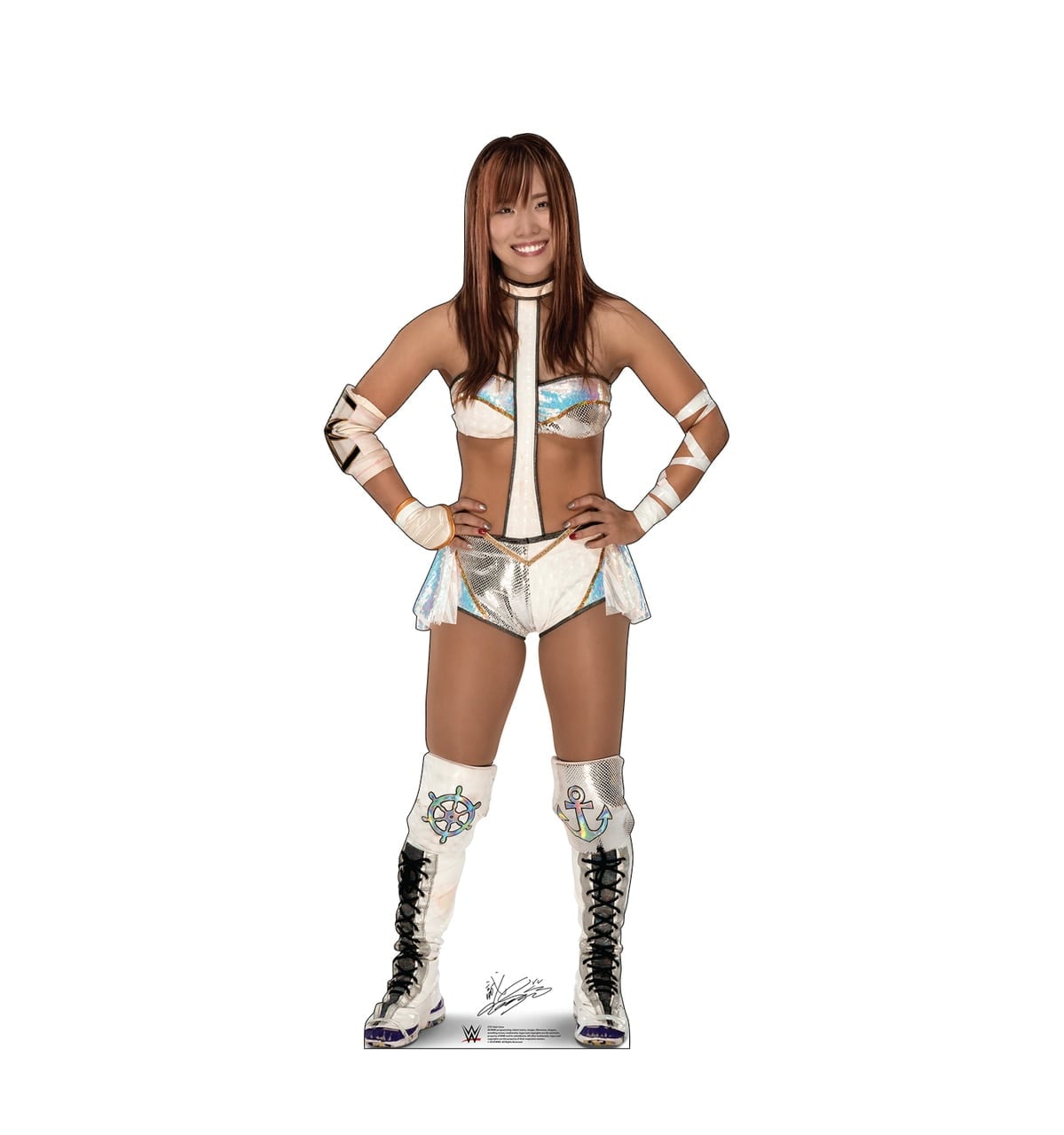 WWE Kairi Sane Cardboard Cutout, 61 x 27 in.