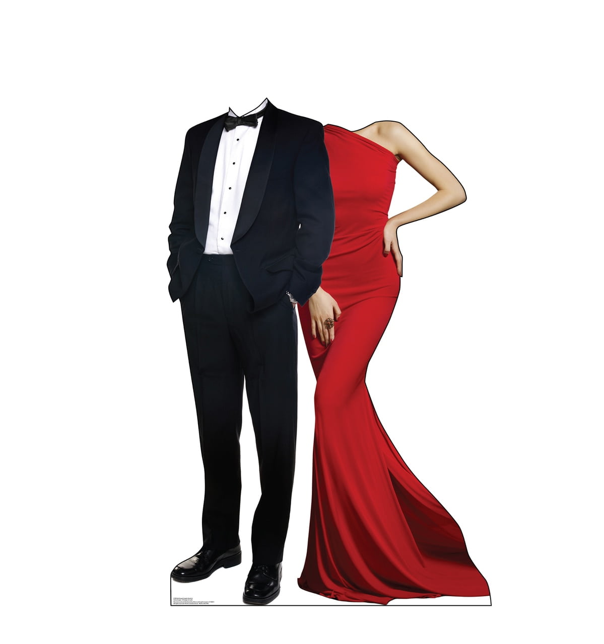 Red Carpet Couple Standin, 65 x 41 in.