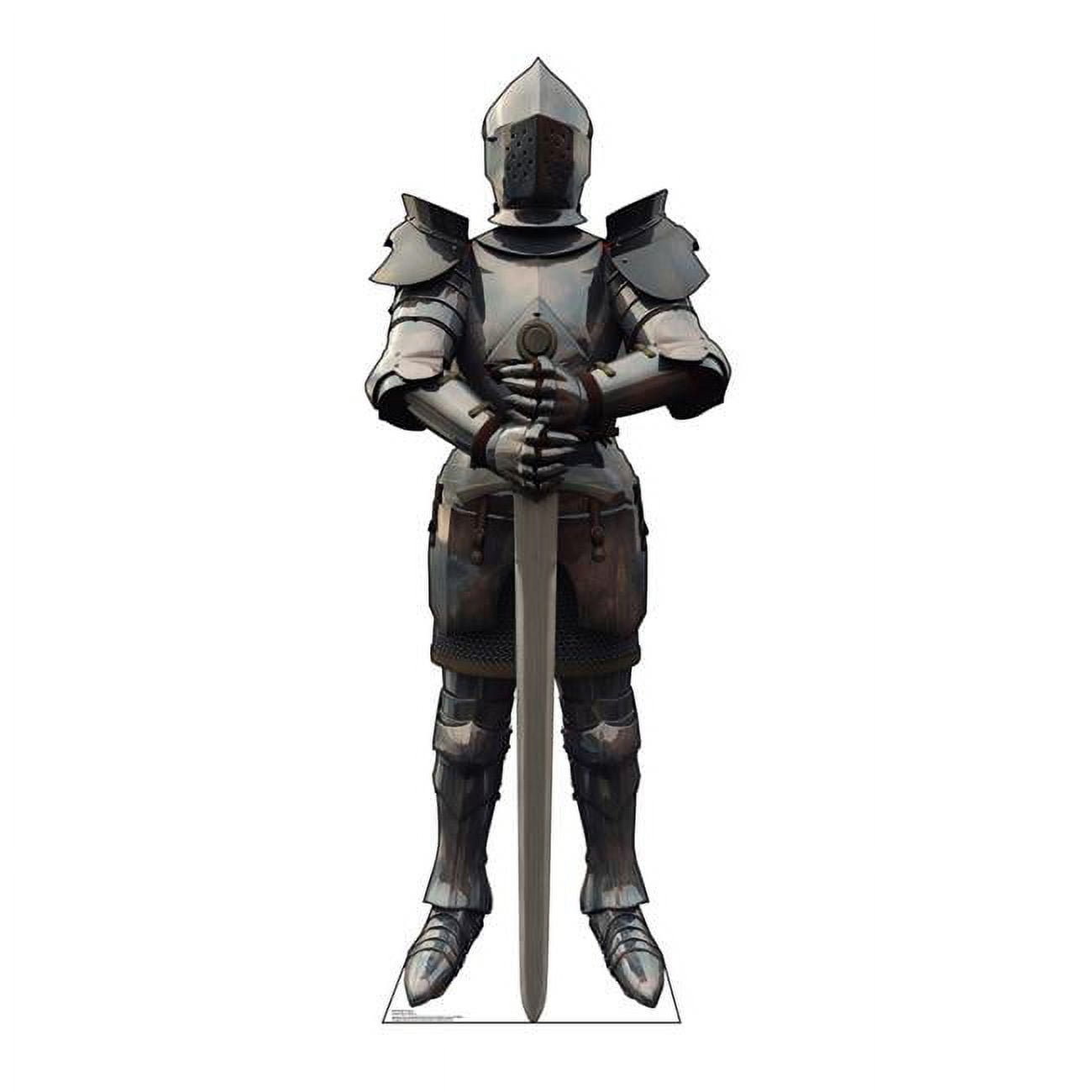 Knight in Armor Cardboard Cutout, 71 x 27 in.