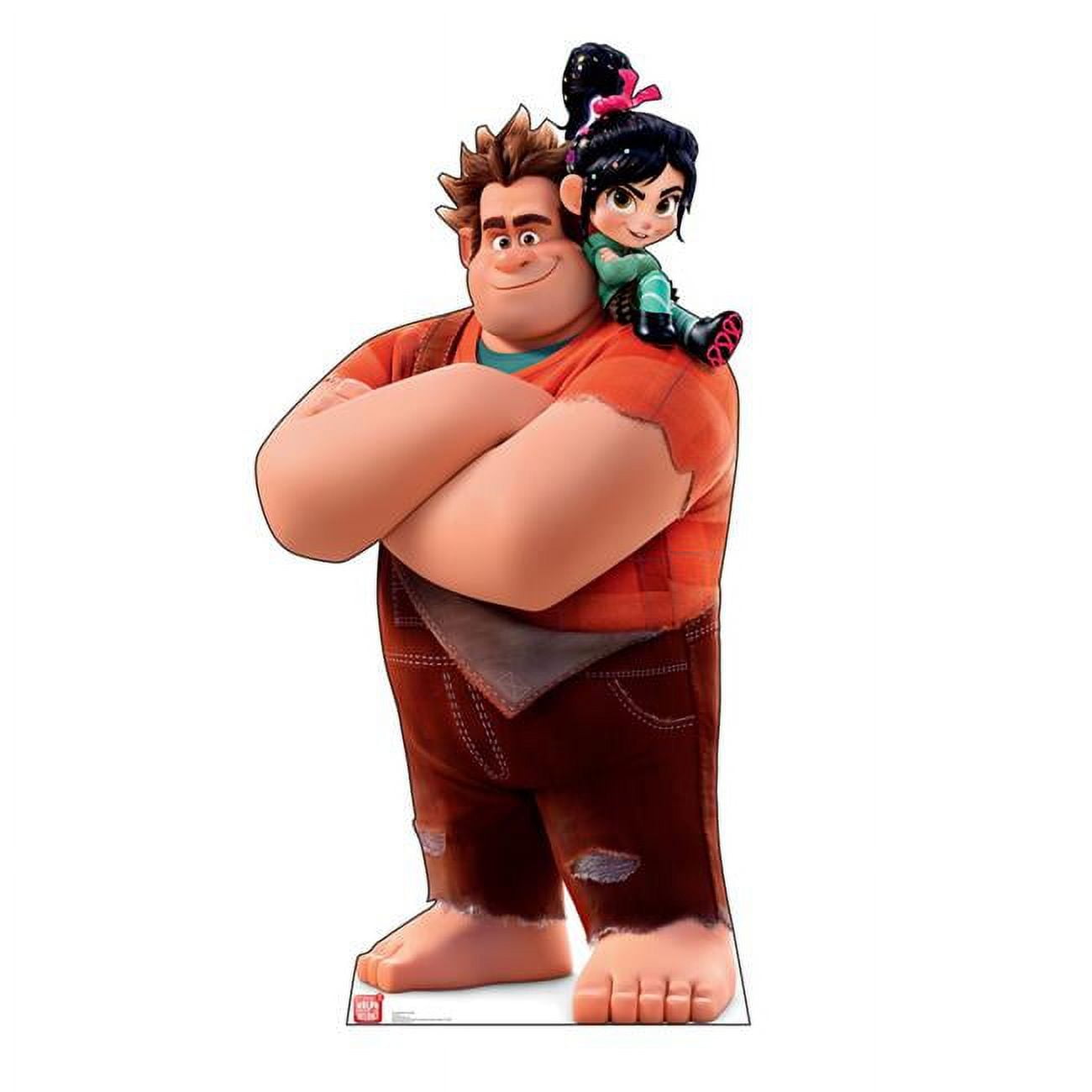 84 x 42 in. Vanellope and Ralph Cardboard Cutout