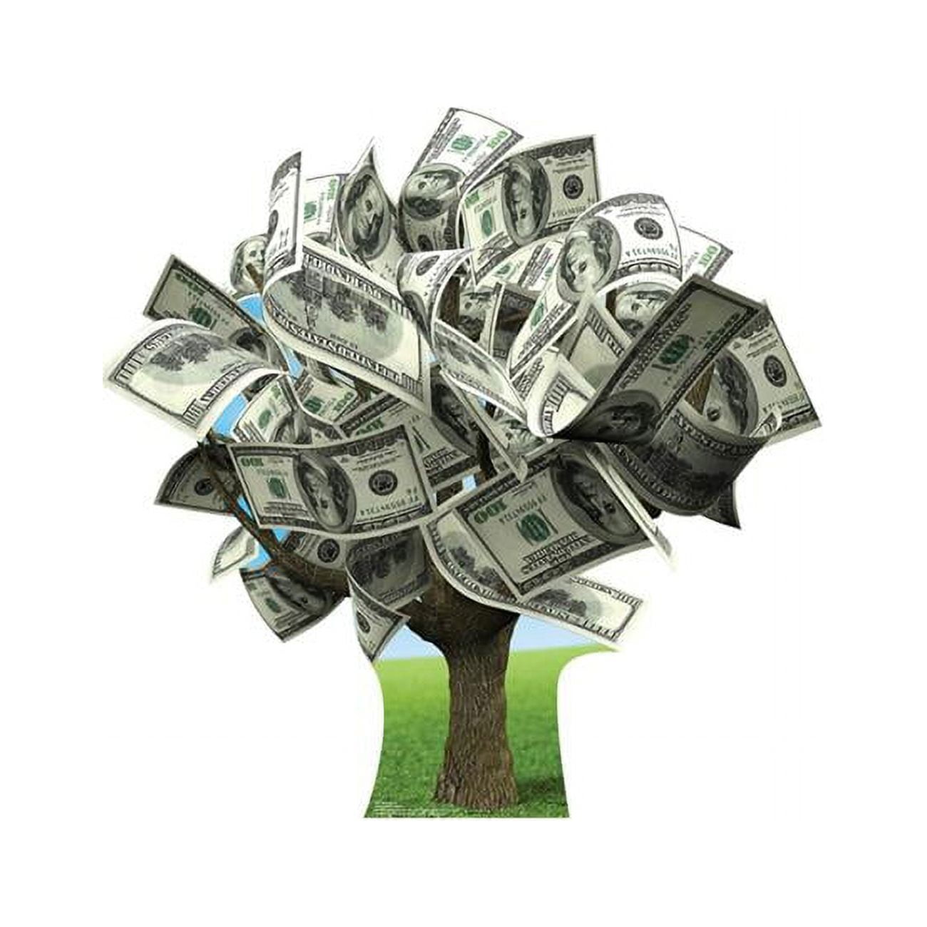 44 x 45 in. Money Tree Cardboard Cutout