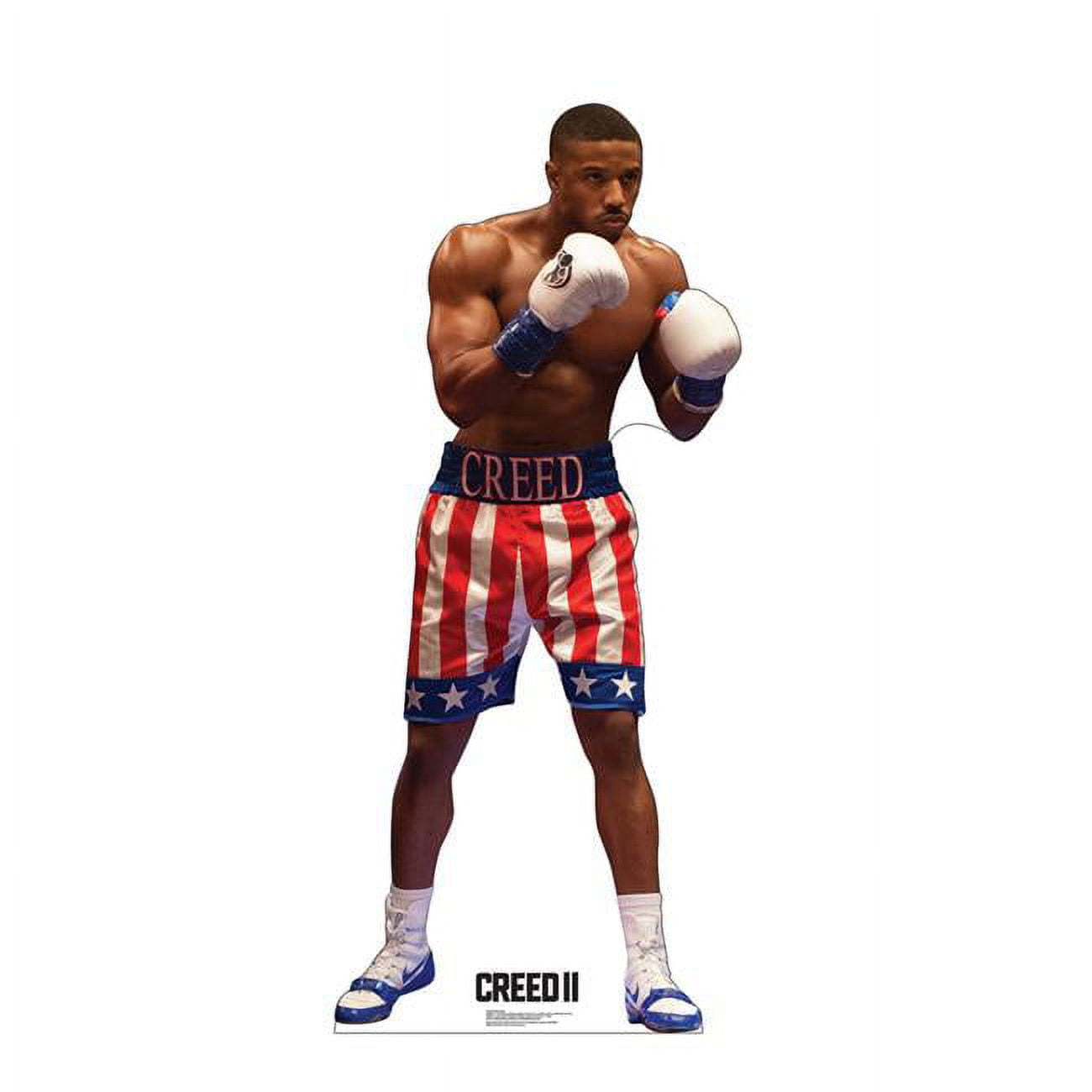 72 x 31 in. Adonis Creed Cardboard Cutout - Creed 2