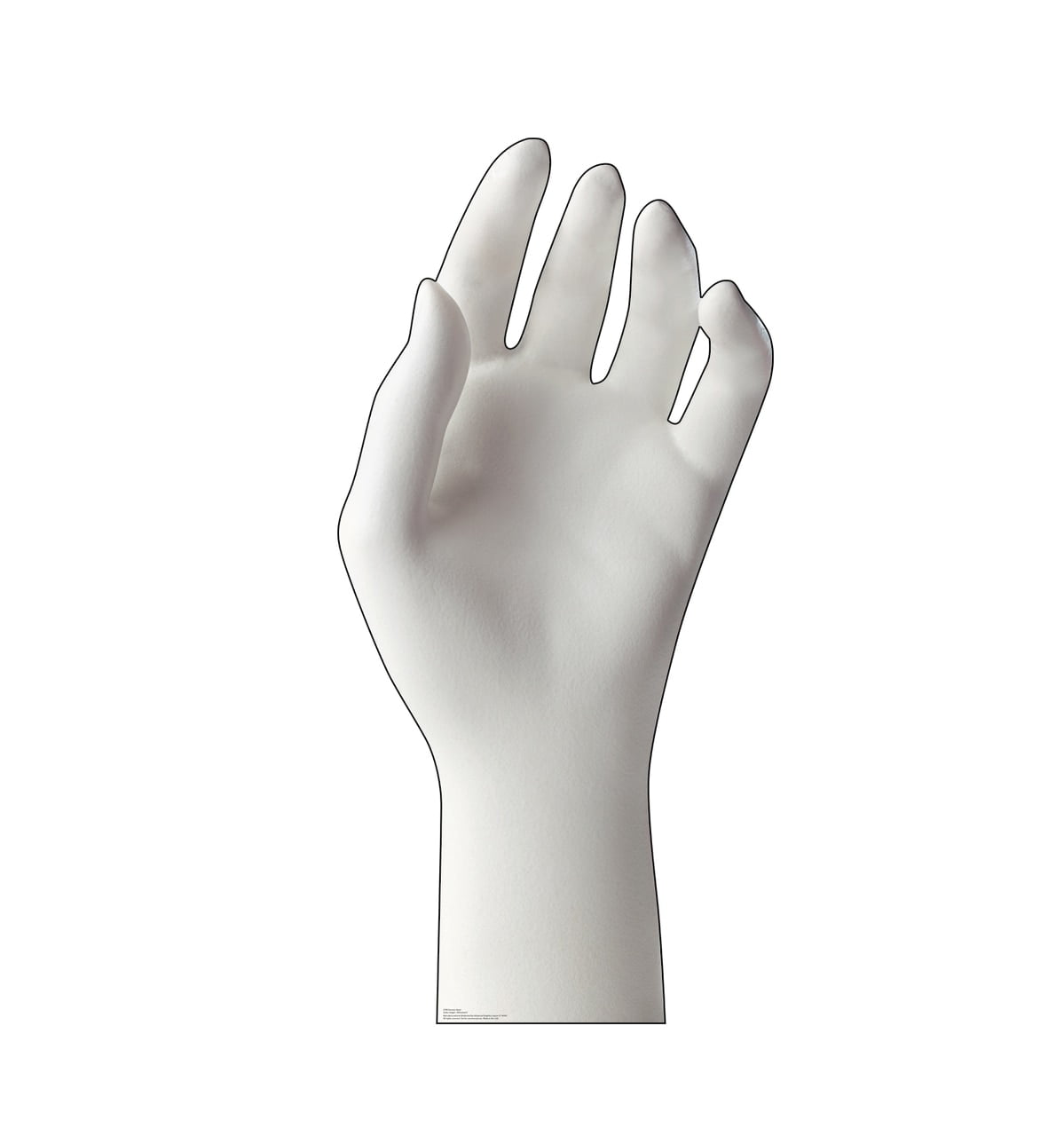 67 x 33 in. Ceramic Hand Cardboard Cutout