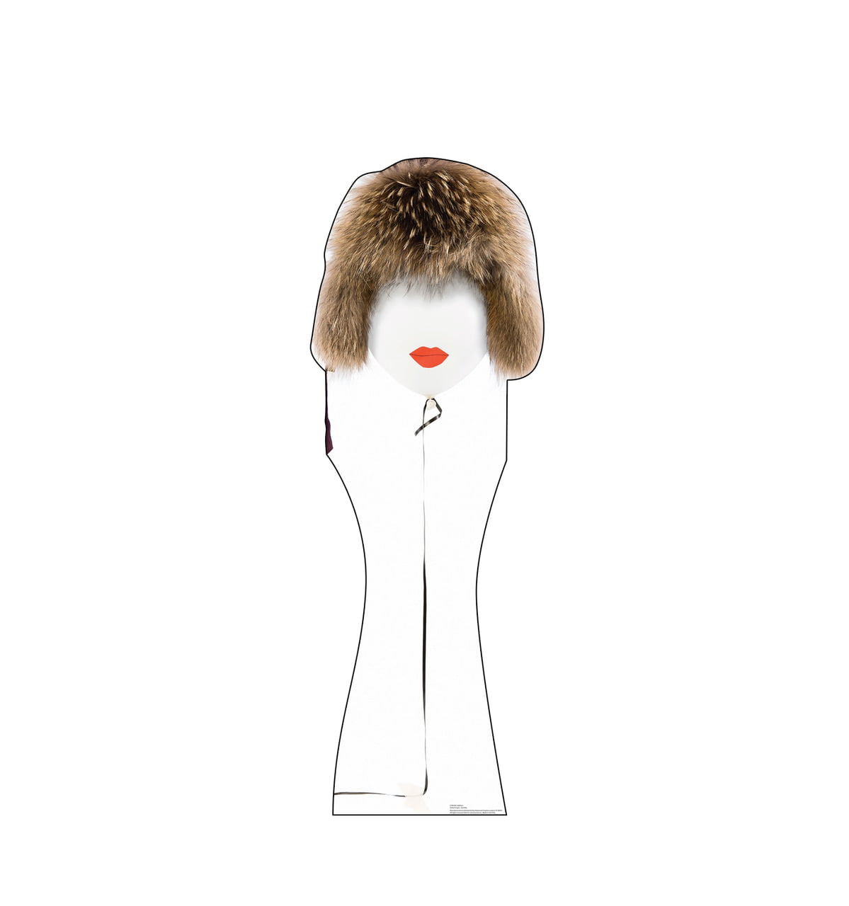 61 x 22 in. Mrs. Balloon Cardboard Cutout