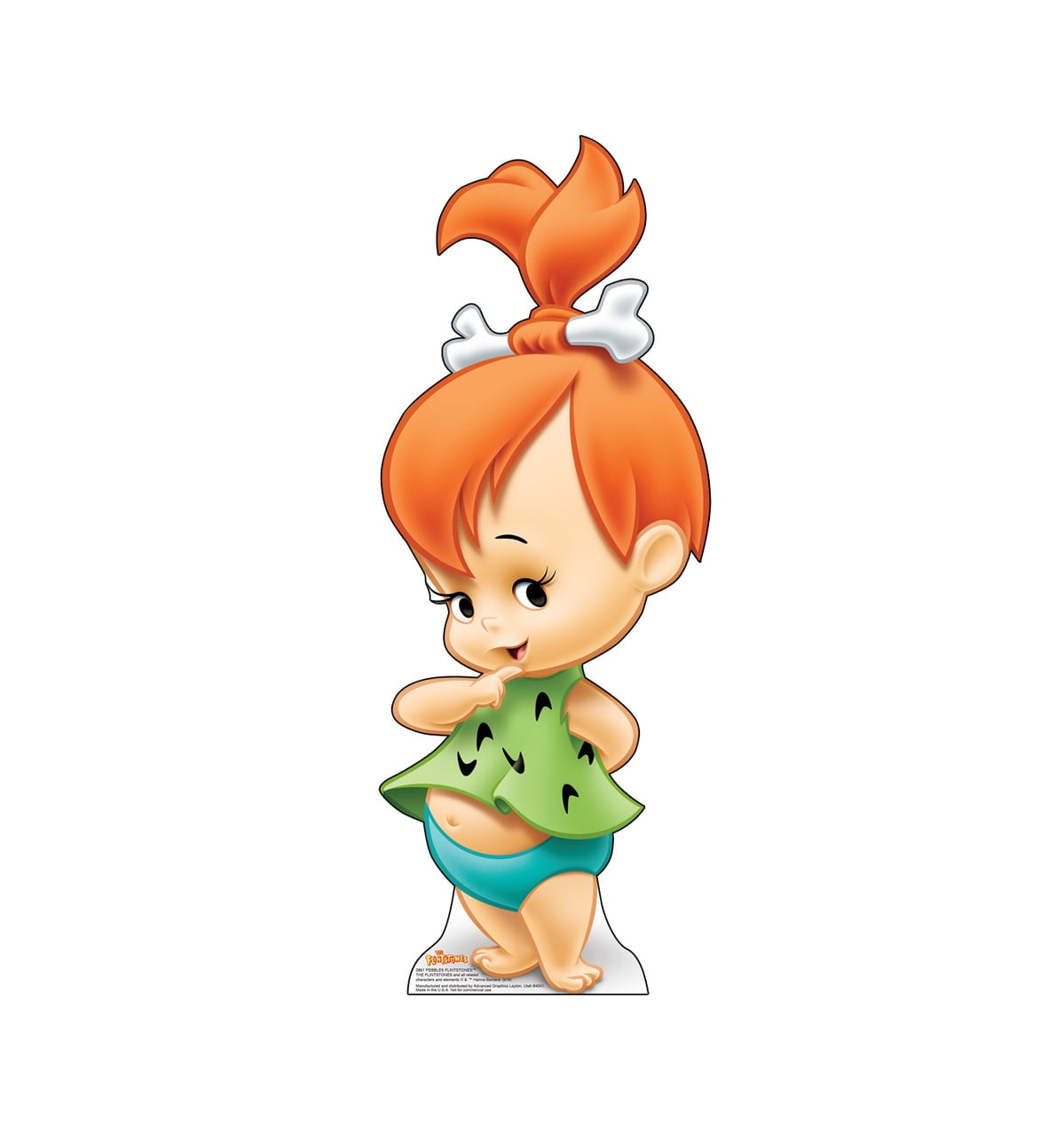 Picture of Advanced Graphics 2891 30 x 11 in. Pebbles Flintstone Cardboard Cutout Standup