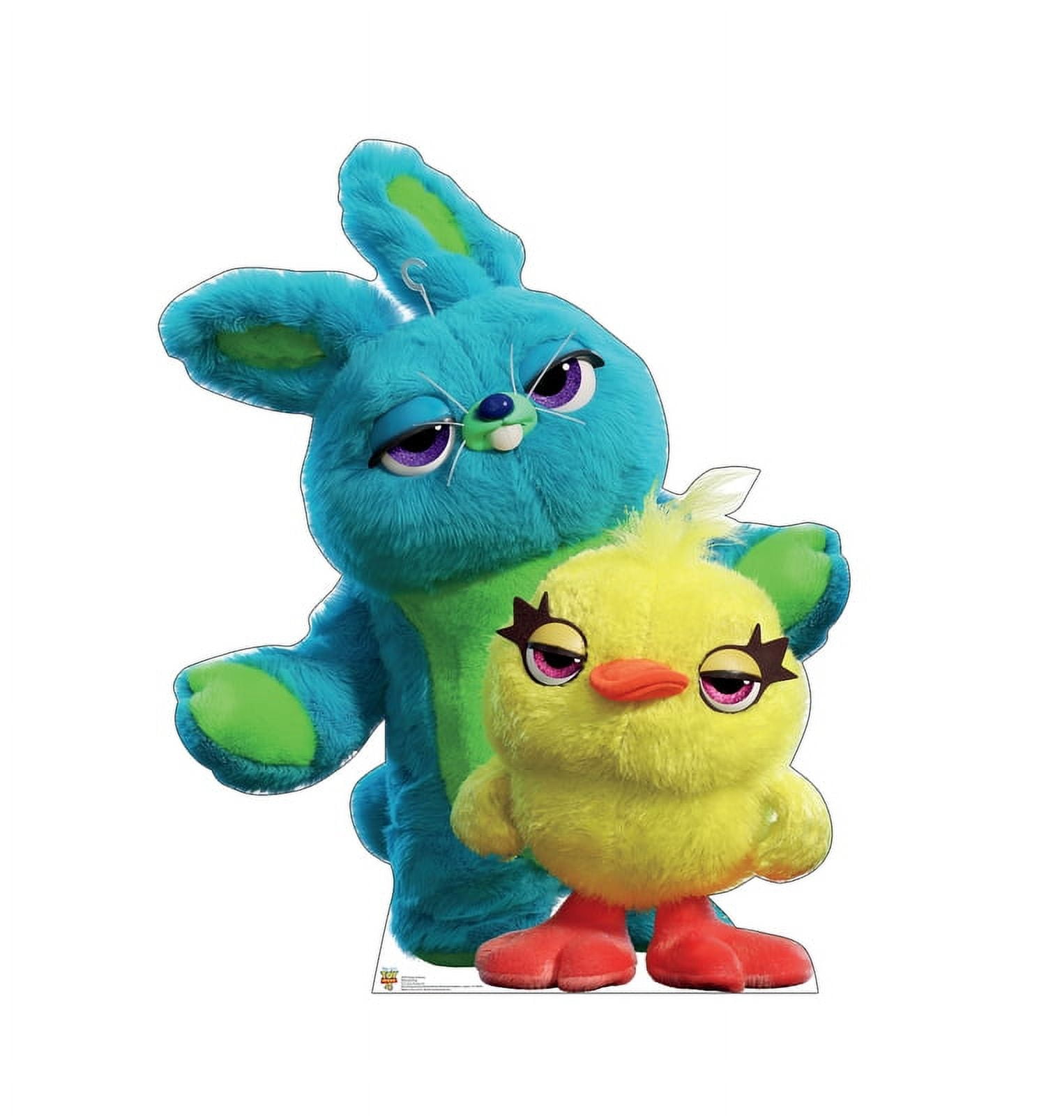2925 57 x 46 in. Ducky & Bunny Disney & Pixar Toy Story 4 Cardboard Cutout Standup