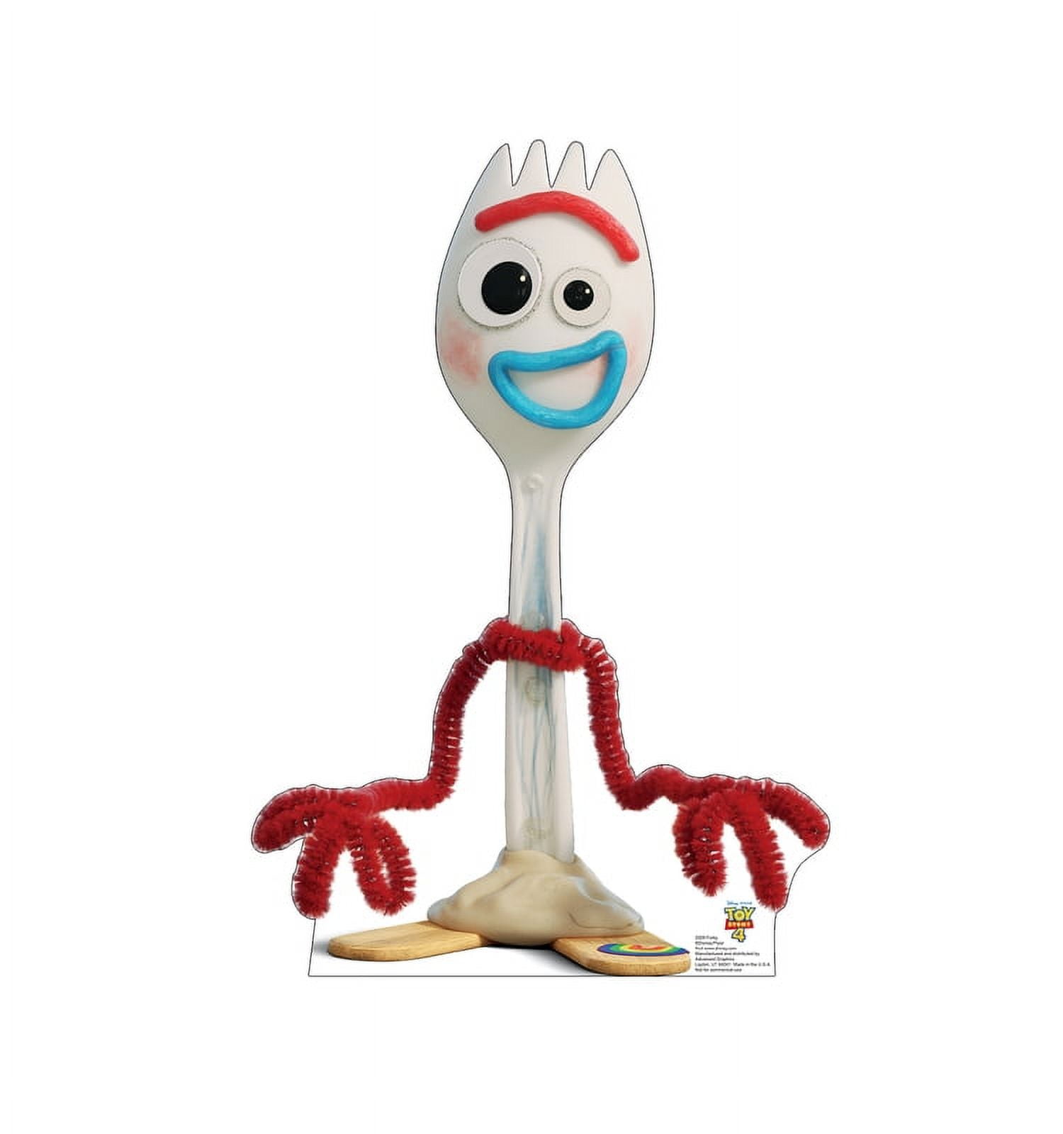 2929 32 x 22 in. Forky Disney & Pixar Toy Story 4 Cardboard Cutout Standup