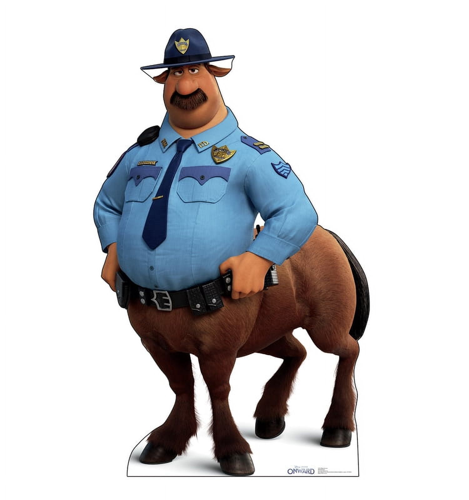 73 x 45 in. Officer Bronco Onward Disney & Pixar Cardboard Cutout