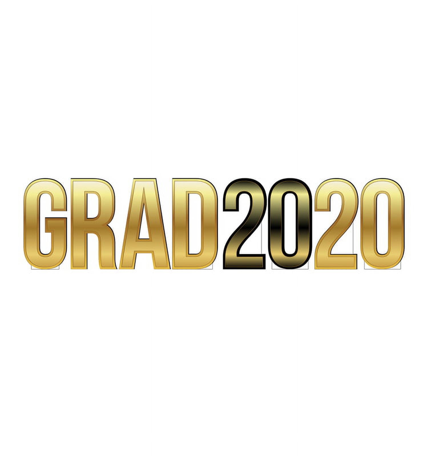 59 Tall x 28-30 in. Wide GRAD 2020 Standees