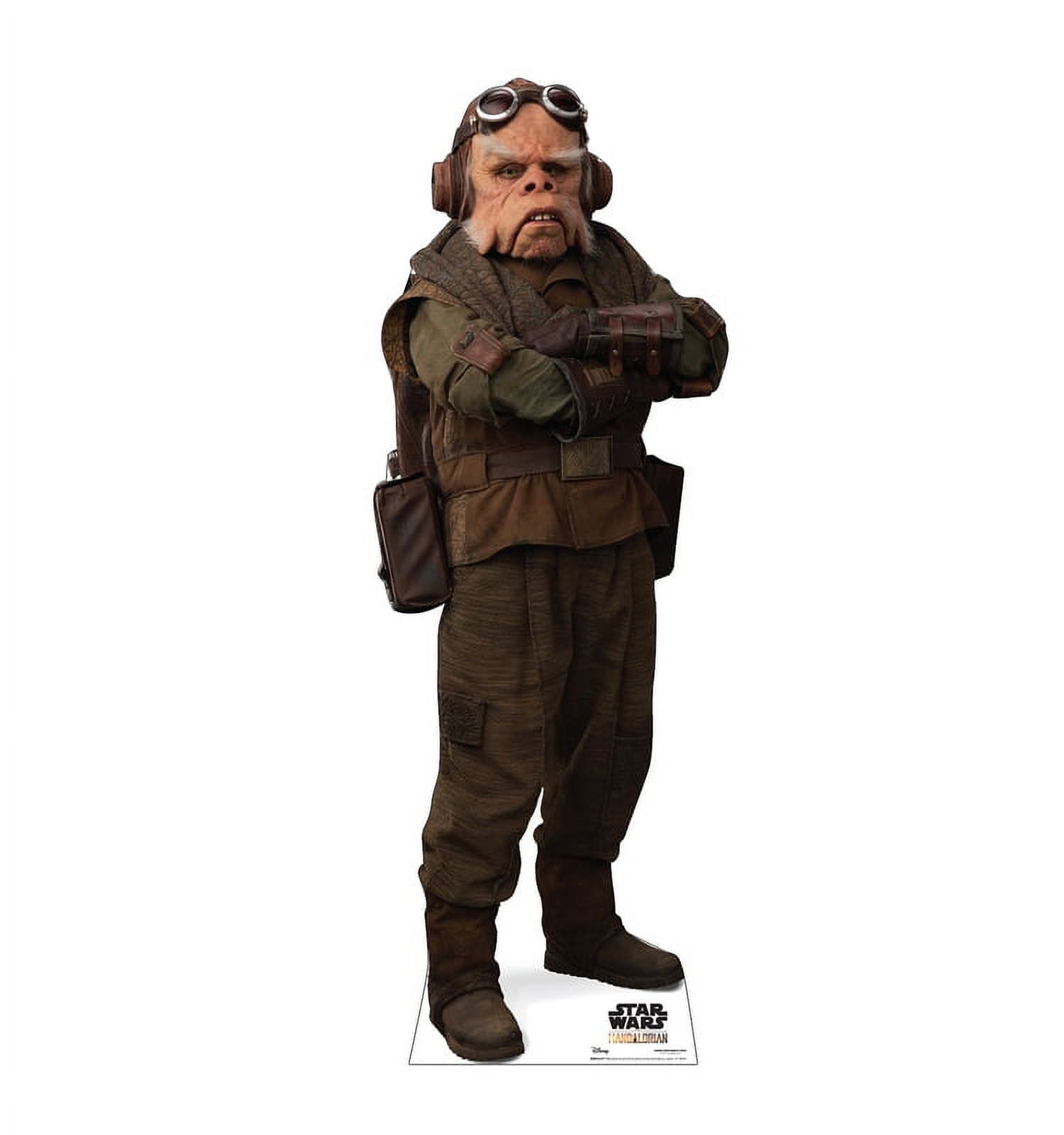 70 x 25 in. Kuiil Cardboard Cutout, The Mandalorian - Disney - Lucas Films