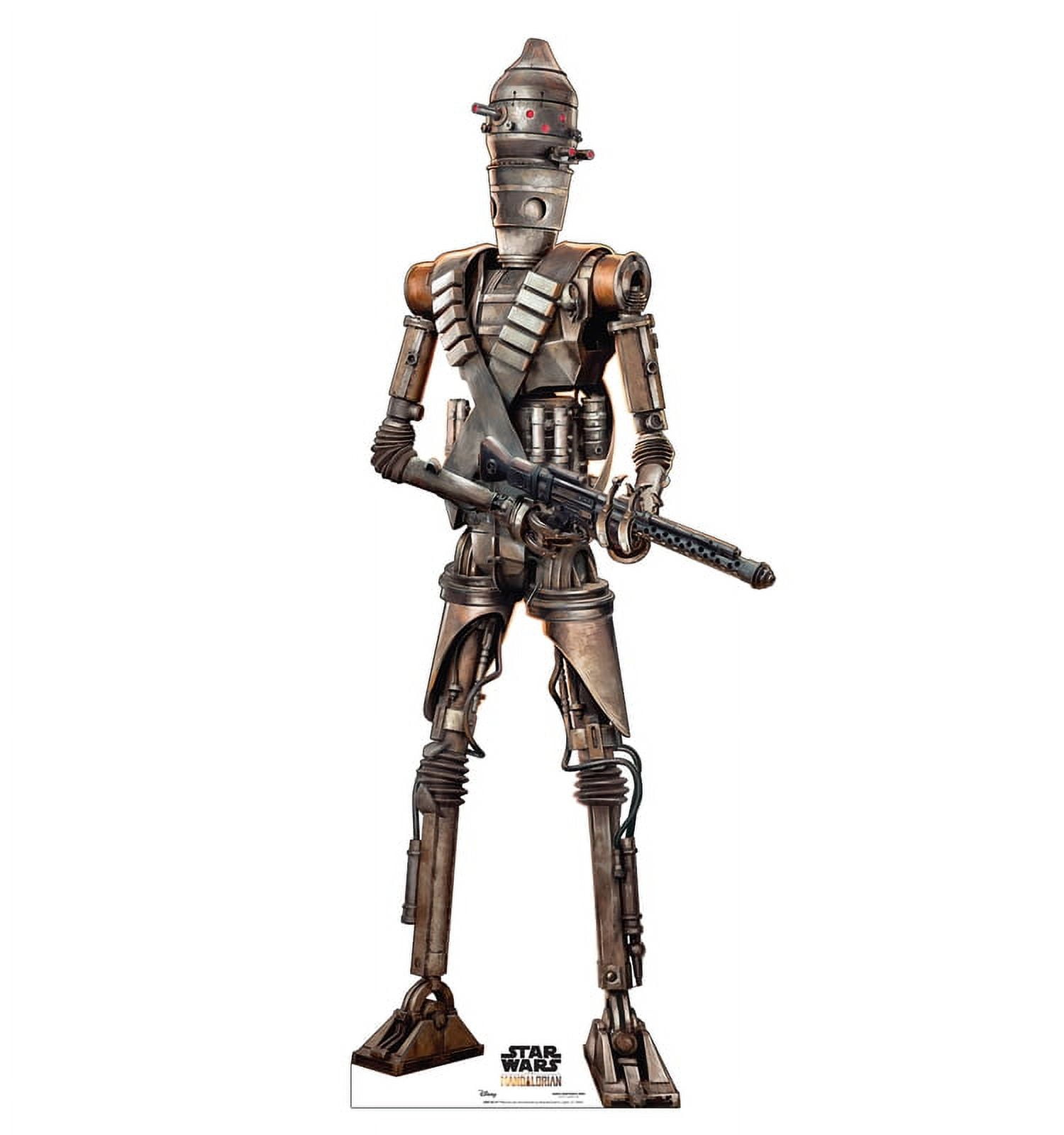 74 x 29 in. IG-11 Cardboard Cutout, The Mandalorian - Disney - Lucas Films