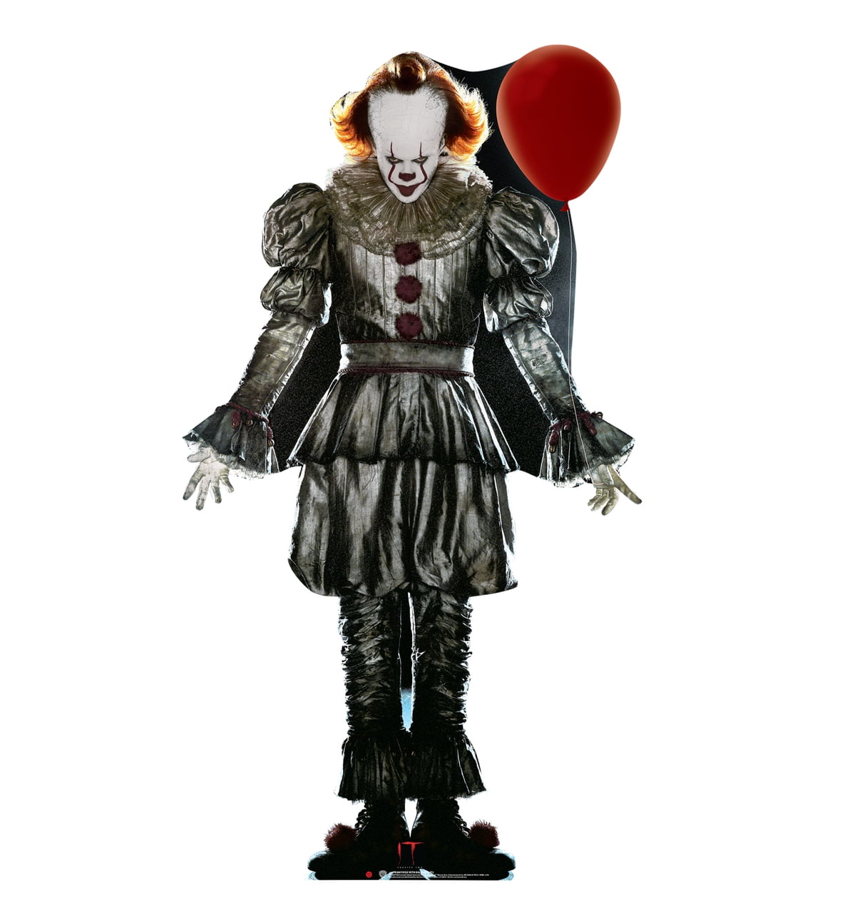 2995 76 x 42 in. Pennywise with Balloon Cardboard Cutout, IT Chapter 2