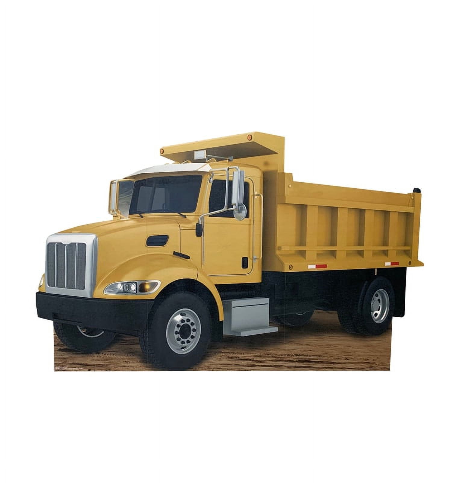 46 x 75 in. Construction Dump Truck Cardboard Cutout