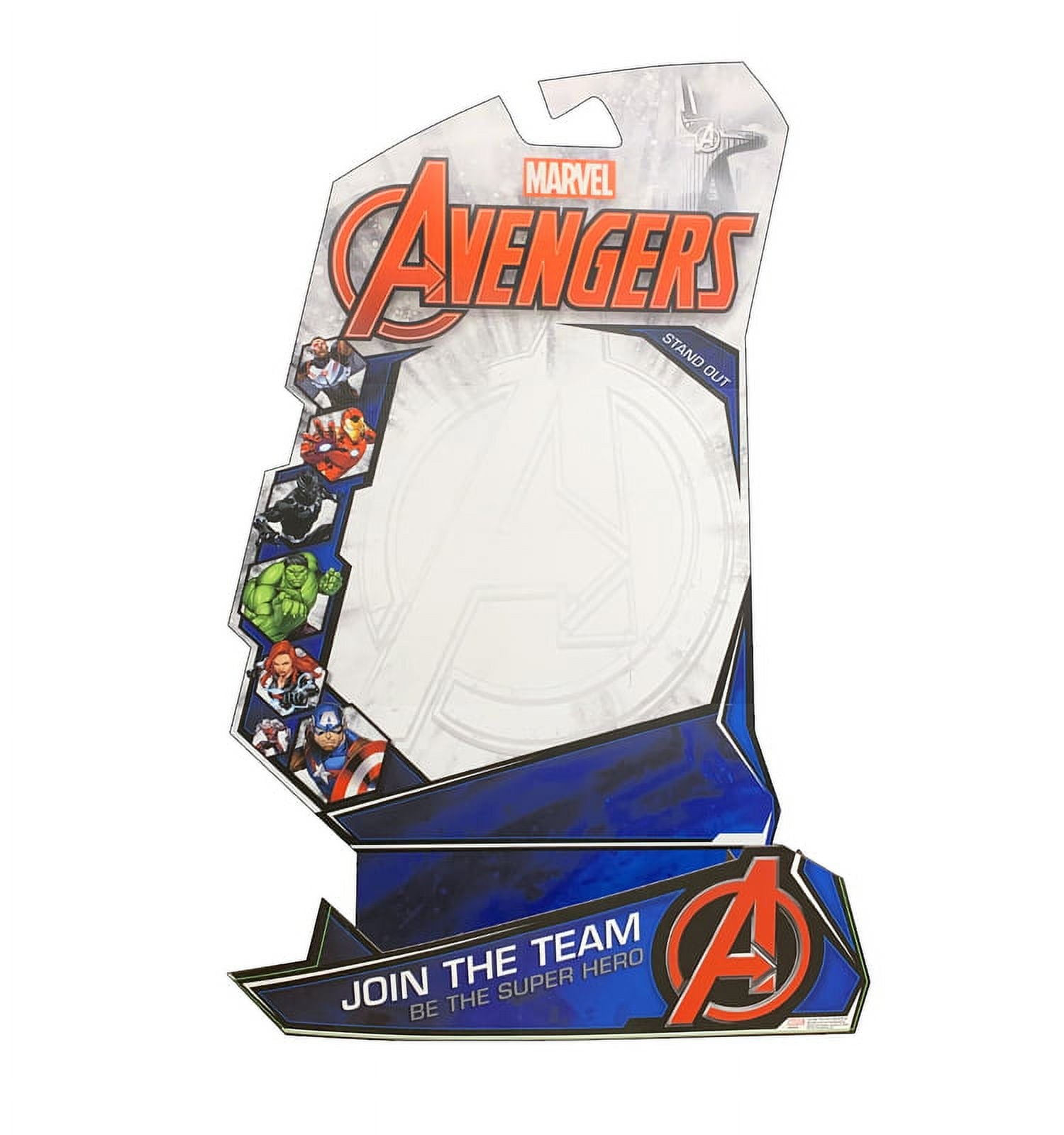 75 x 46 in. Marvel Be the Hero Toy Box Backdrop Cardboard Cutout