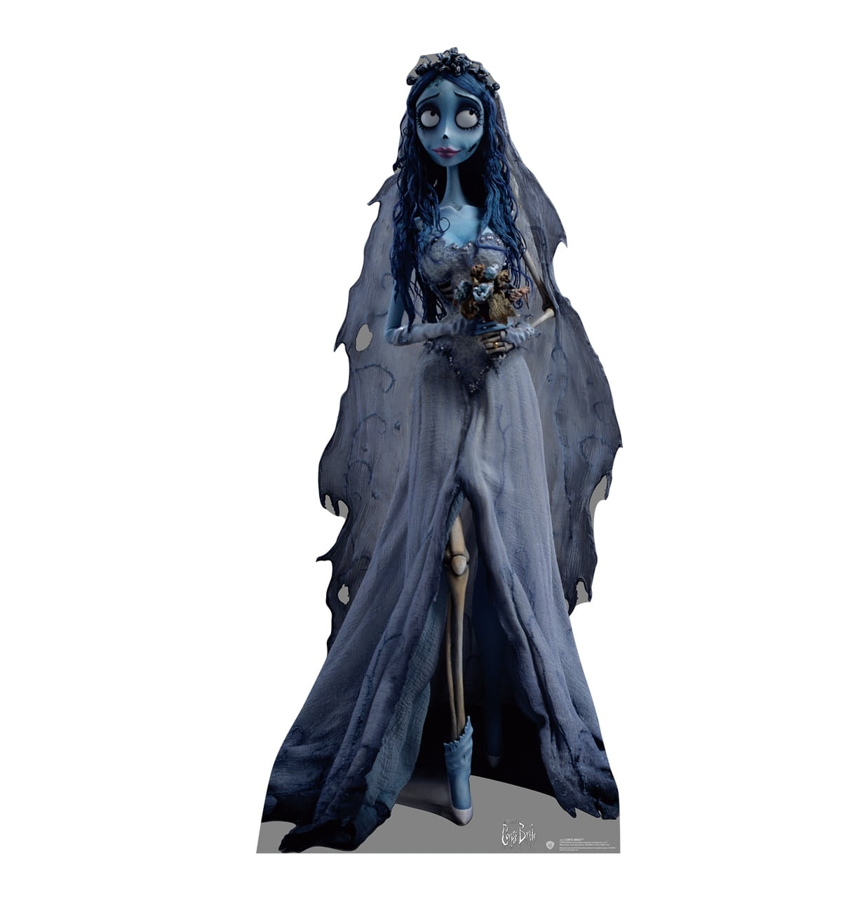 70 x 32 in. Corpse Bride Cardboard Cutout