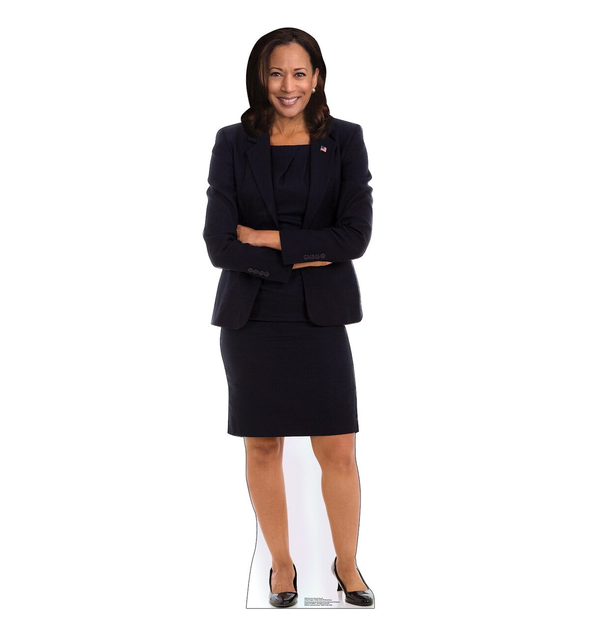 64 x 18 in. Vice President Kamala Harris Cardboard Cutout