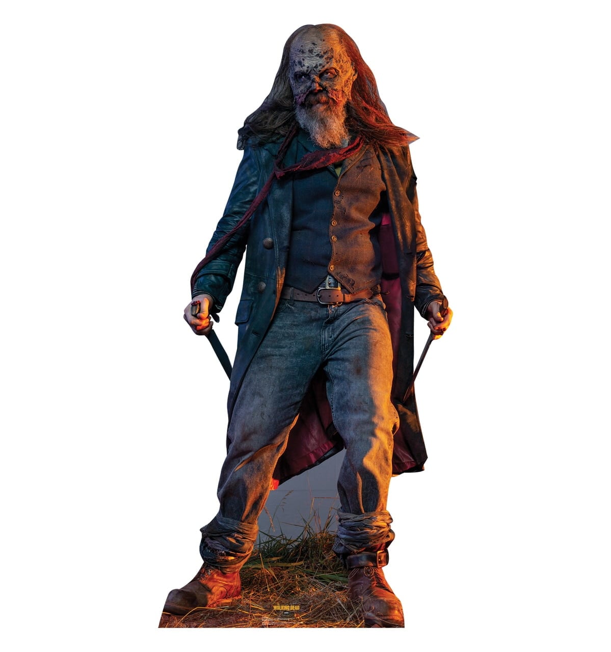 3109 72 x 35 in. Beta Cardboard Cutout, The Walking Dead