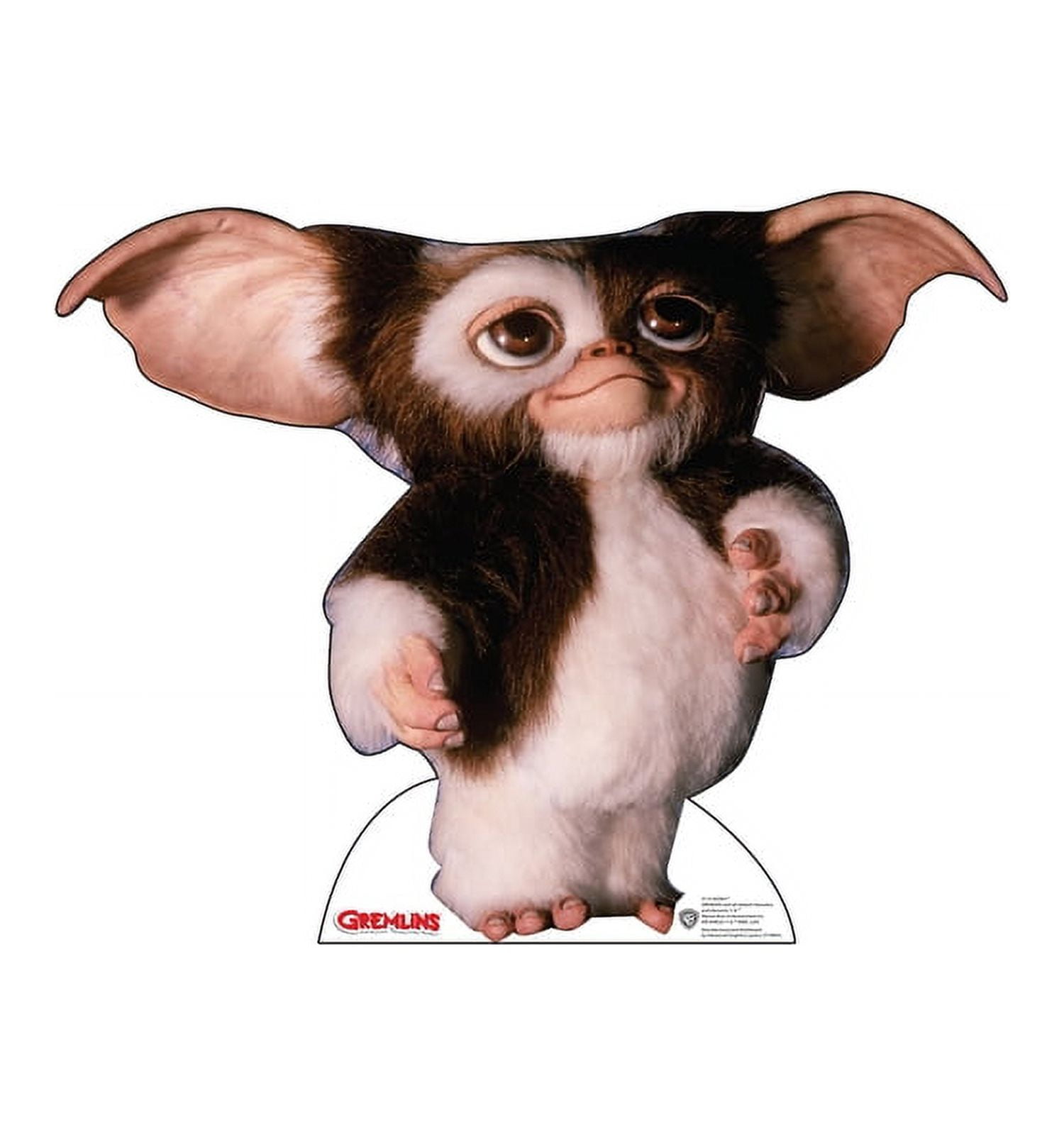 26 x 33 in. Gizmo Cardboard Cutout, Gremlins