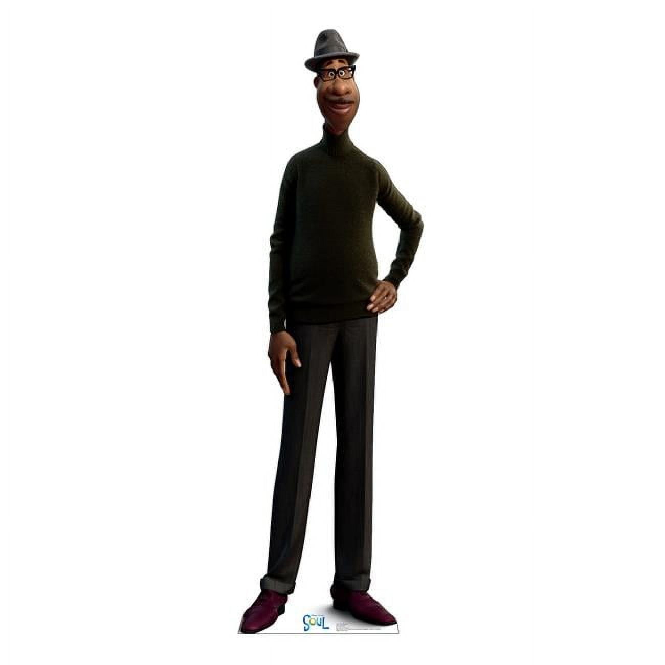 74 x 23 in. Joe Gardner Cardboard Cutout, Disney - Soul