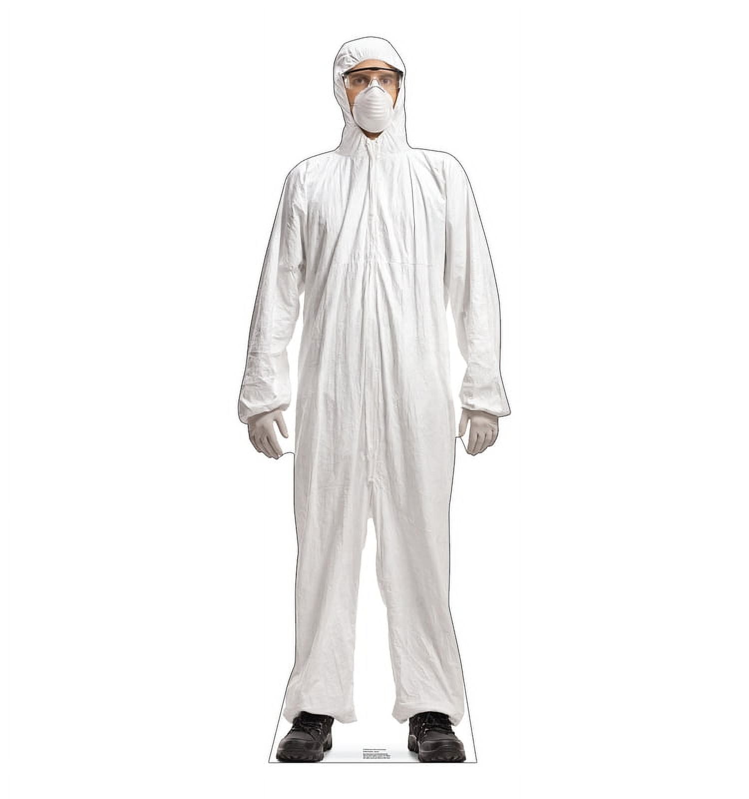 72 x 26 in. Doctor in Protective Gear Cardboard Cutout