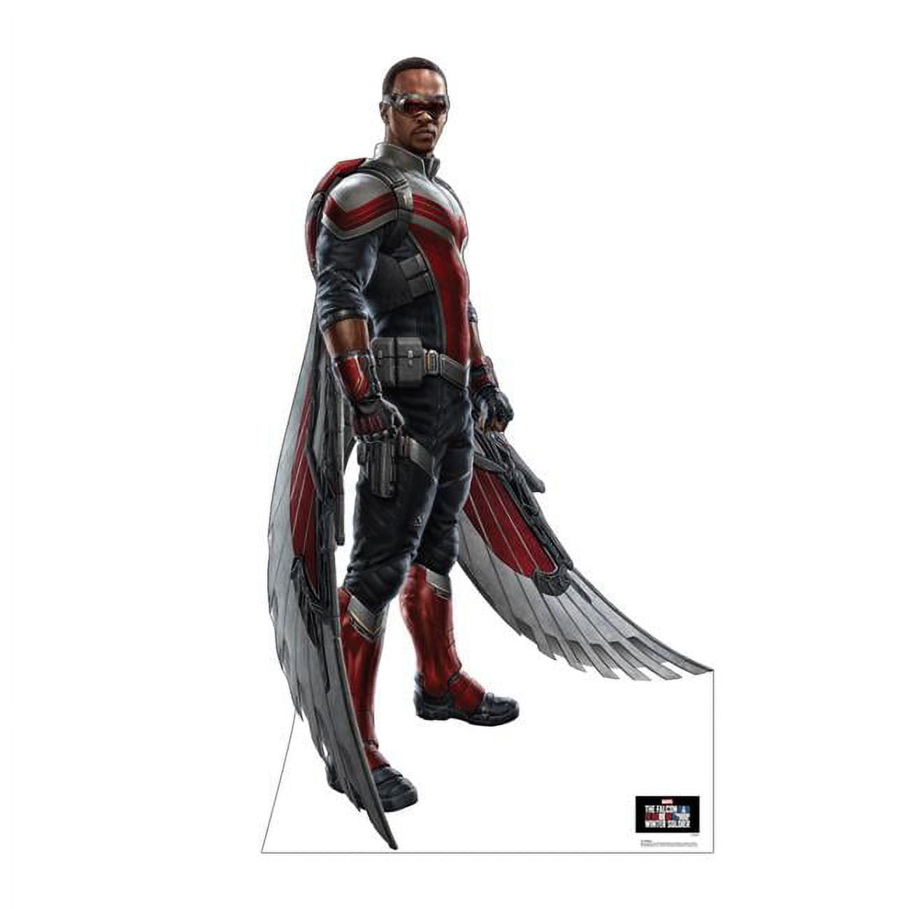 72 x 41 in. Falcon Cardboard Cutout, Marvel - Falcon & Winter Soldier